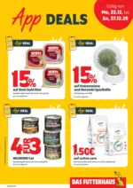 DAS FUTTERHAUS Das Futterhaus: App Deals - bis 21.12.2025