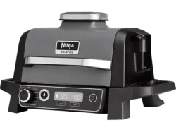 Ninja OT701DE Woodfire Outdoor Elektrogriill, Schwarz
