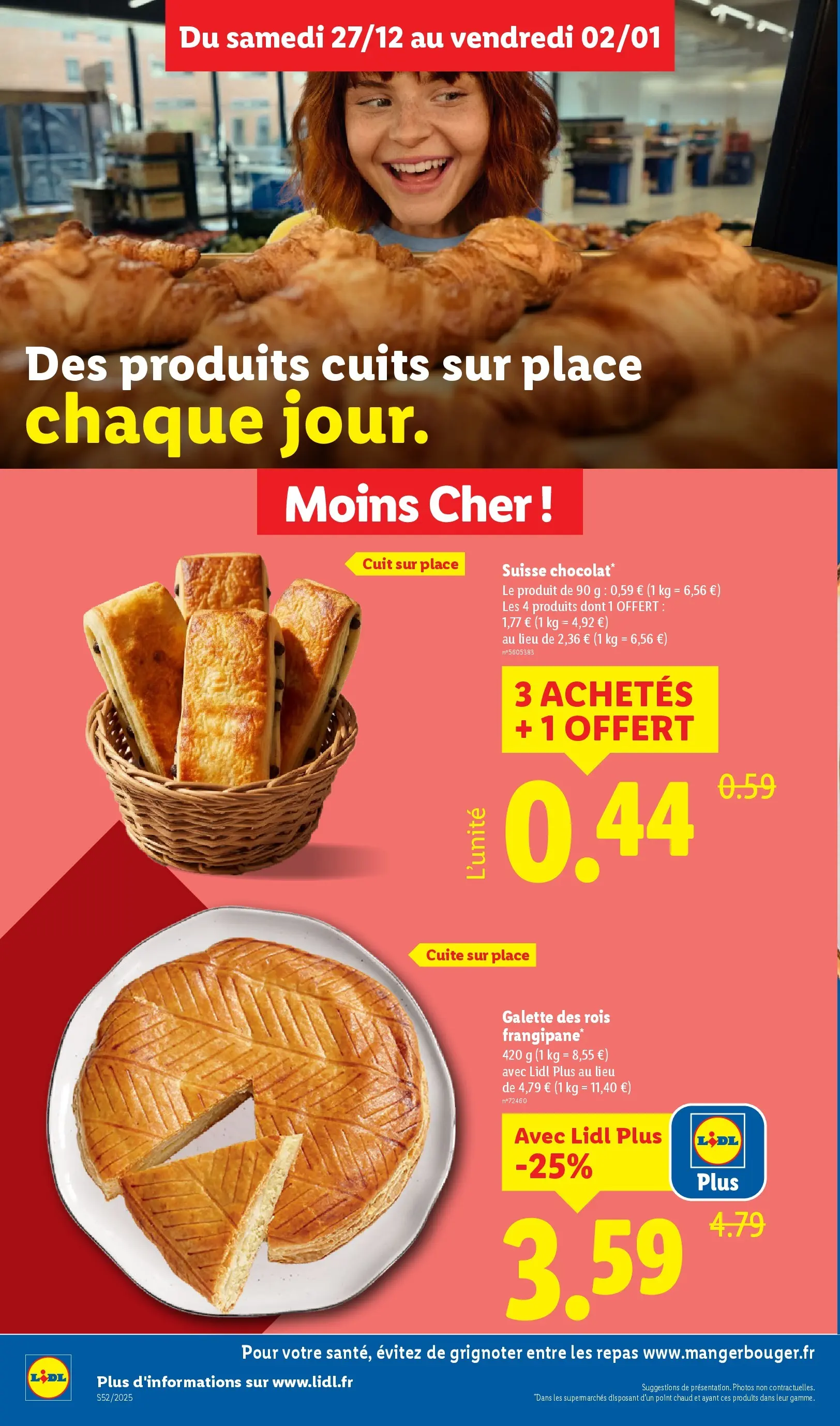 Catalogue LIDL du 26/12/2025 | Promo prospectus en ligne | Page: 12 | Produits: Galette des rois, Chocolat