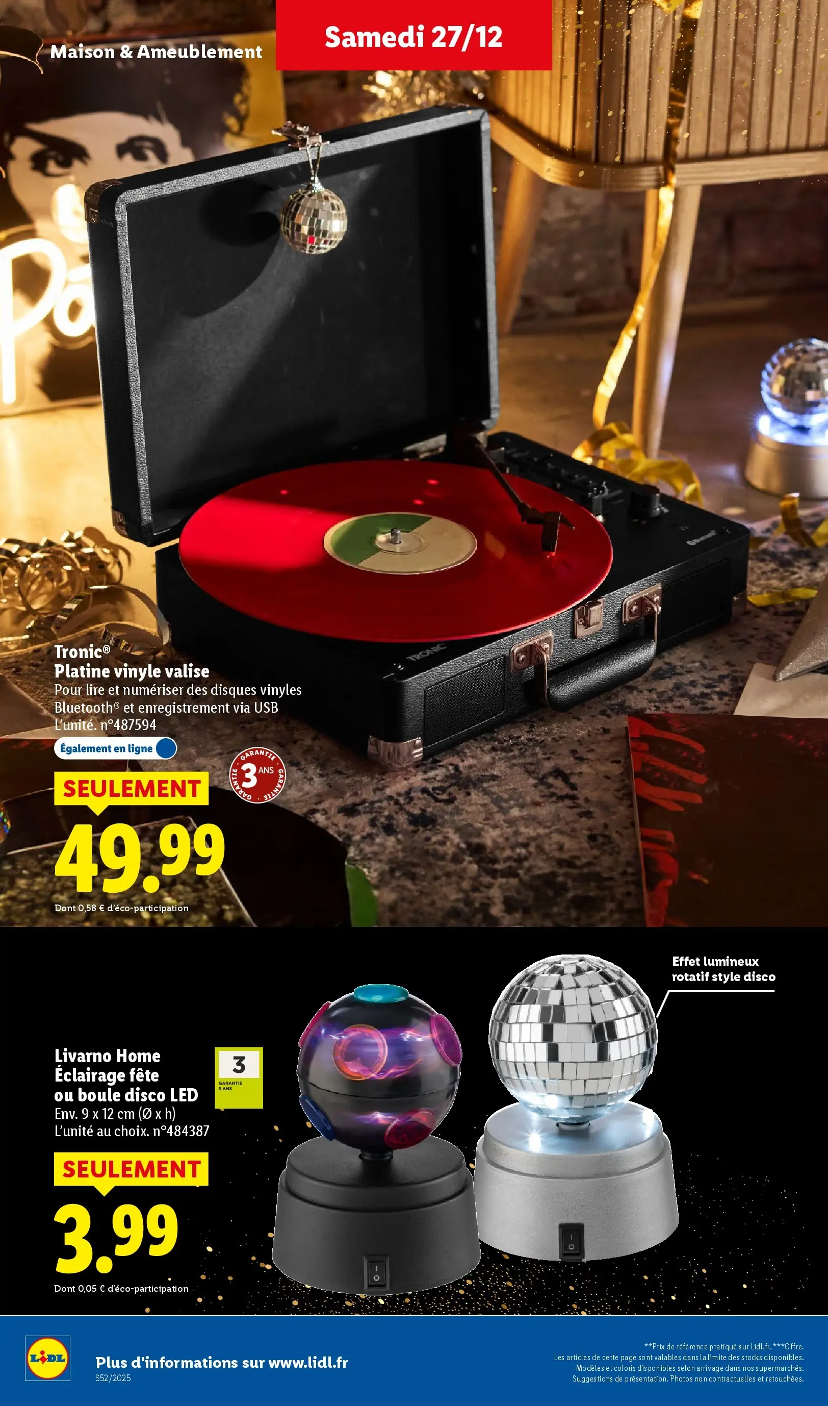 Catalogue LIDL du 26/12/2025 | Promo prospectus en ligne | Page: 52 | Produits: USB, Valise