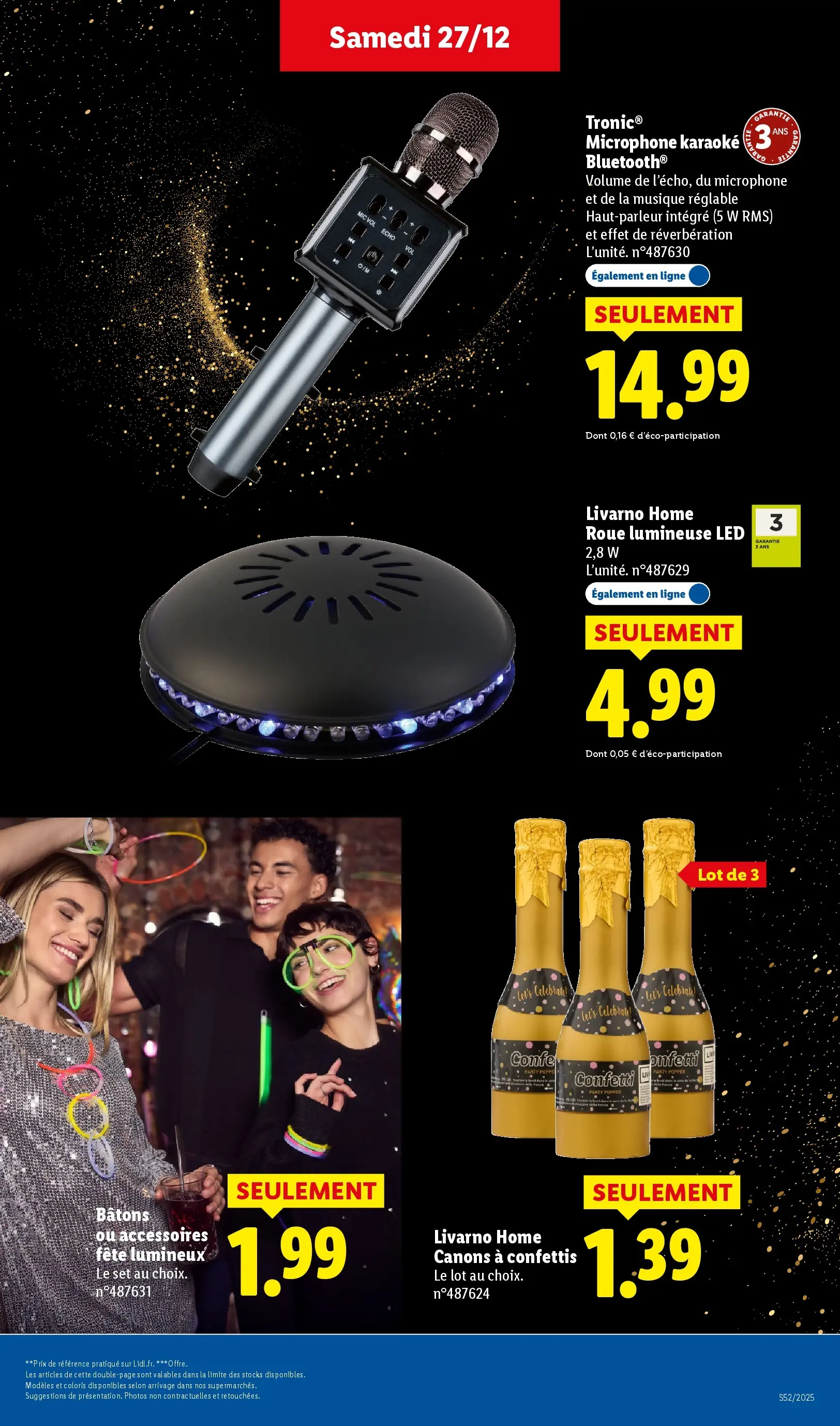 Catalogue LIDL du 26/12/2025 | Promo prospectus en ligne | Page: 53 | Produits: Microphone