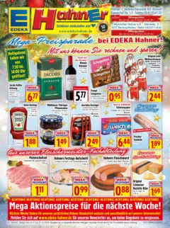 Entdecke - Edeka Hahner: Wochenangebote ab 21.12.2025 gültig
