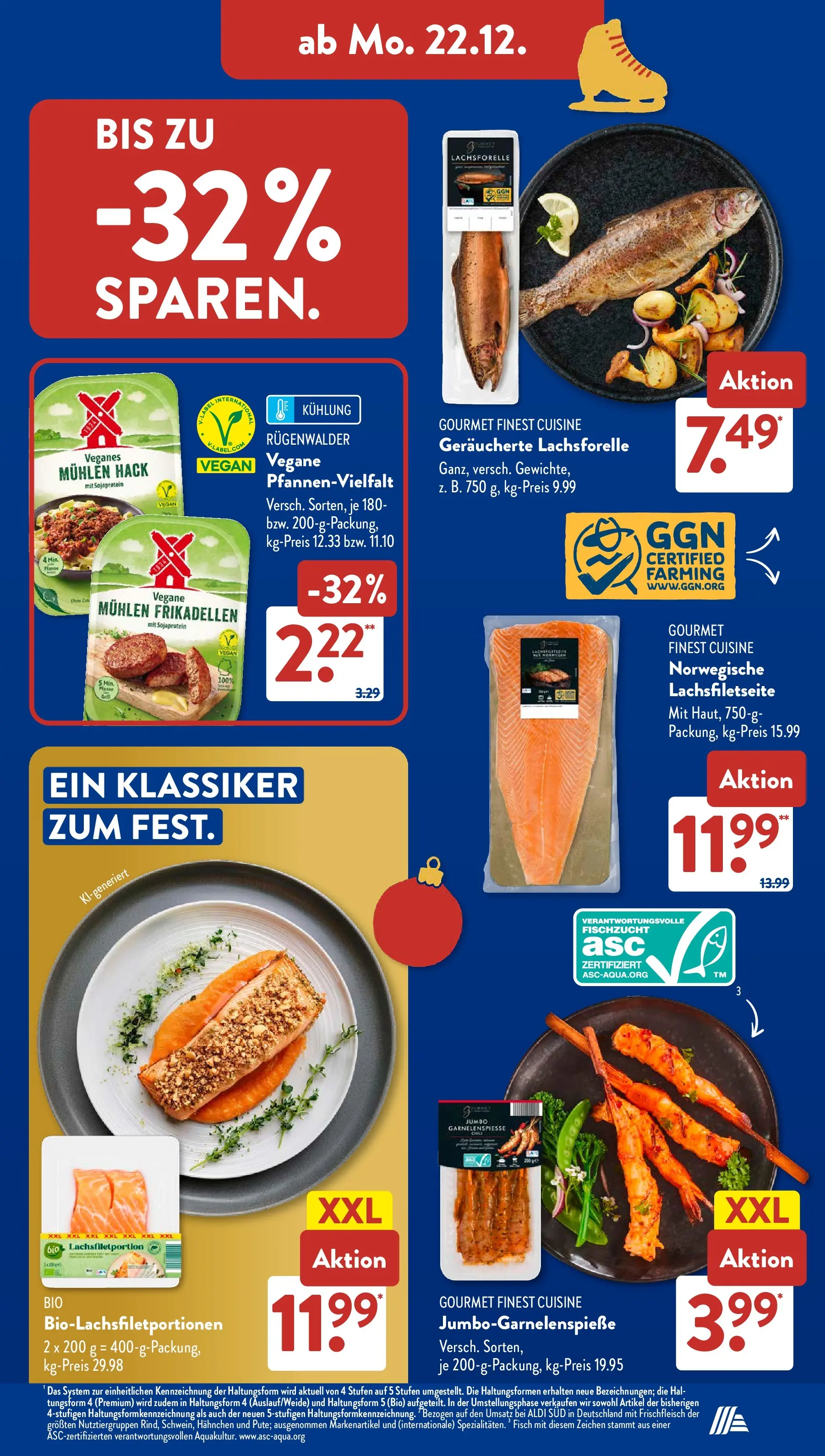 Aldi Süd - Aldi Süd: Wochenangebote (ab 21.12.2025) zum Blättern | Seite: 9 | Produkte: Hahnchen