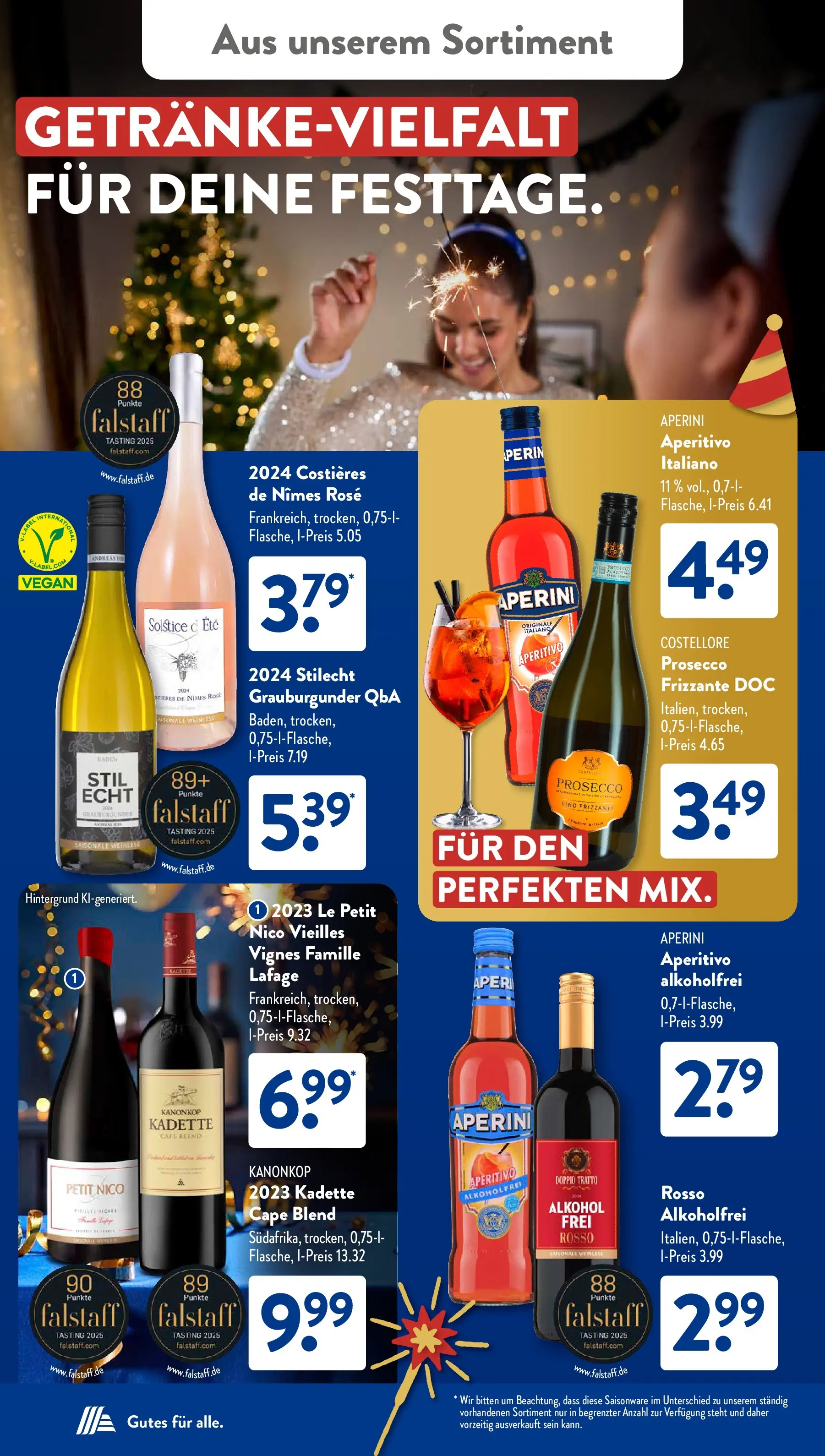 Aldi Süd - Aldi Süd: Wochenangebote (ab 21.12.2025) zum Blättern | Seite: 35 | Produkte: Prosecco