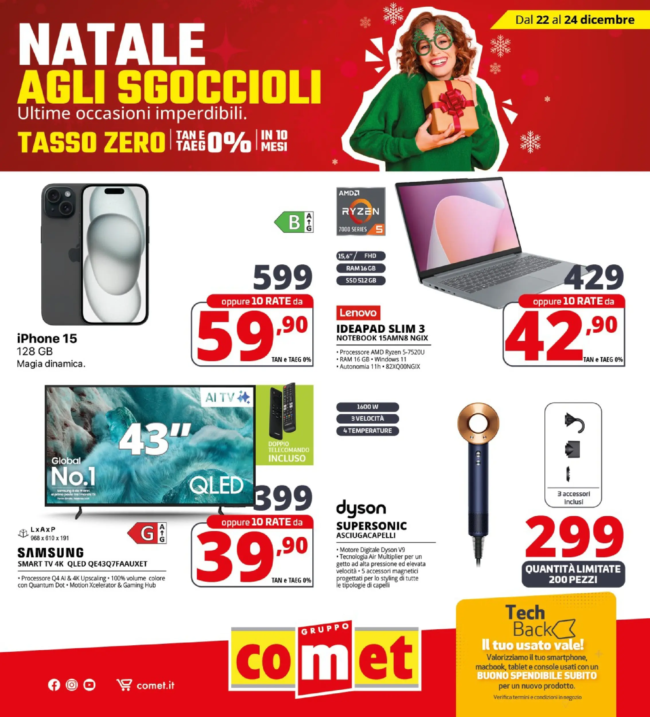 Nuovo Comet - Sottoprezzo da Comet! dal 21/12/2025 > offerte anteprima 🛍️ | Pagina: 1 | Prodotti: Telecomando, smart TV, Tablet, TV