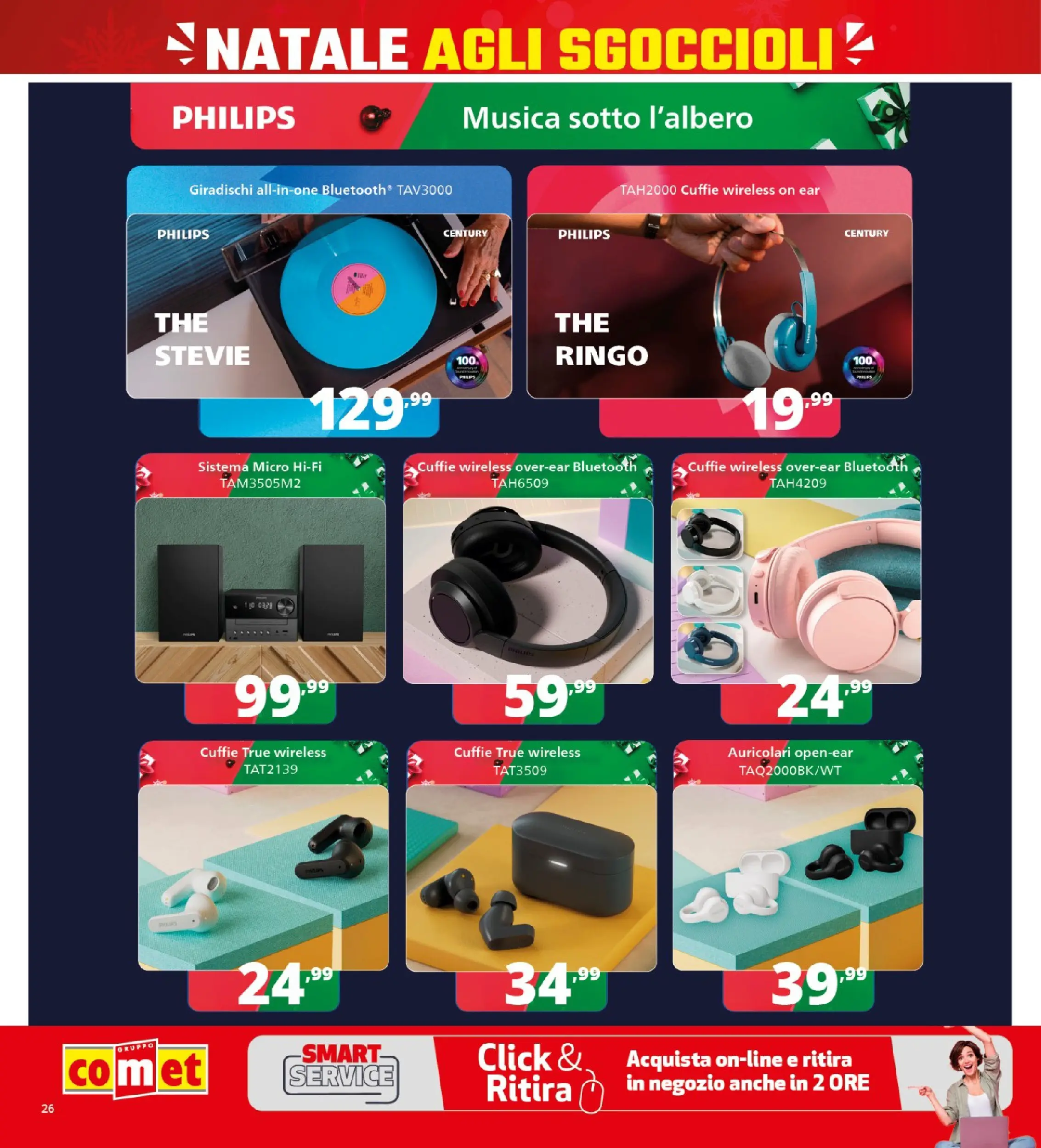 Nuovo Comet - Sottoprezzo da Comet! dal 21/12/2025 > offerte anteprima 🛍️ | Pagina: 26 | Prodotti: Auricolari, Cuffie