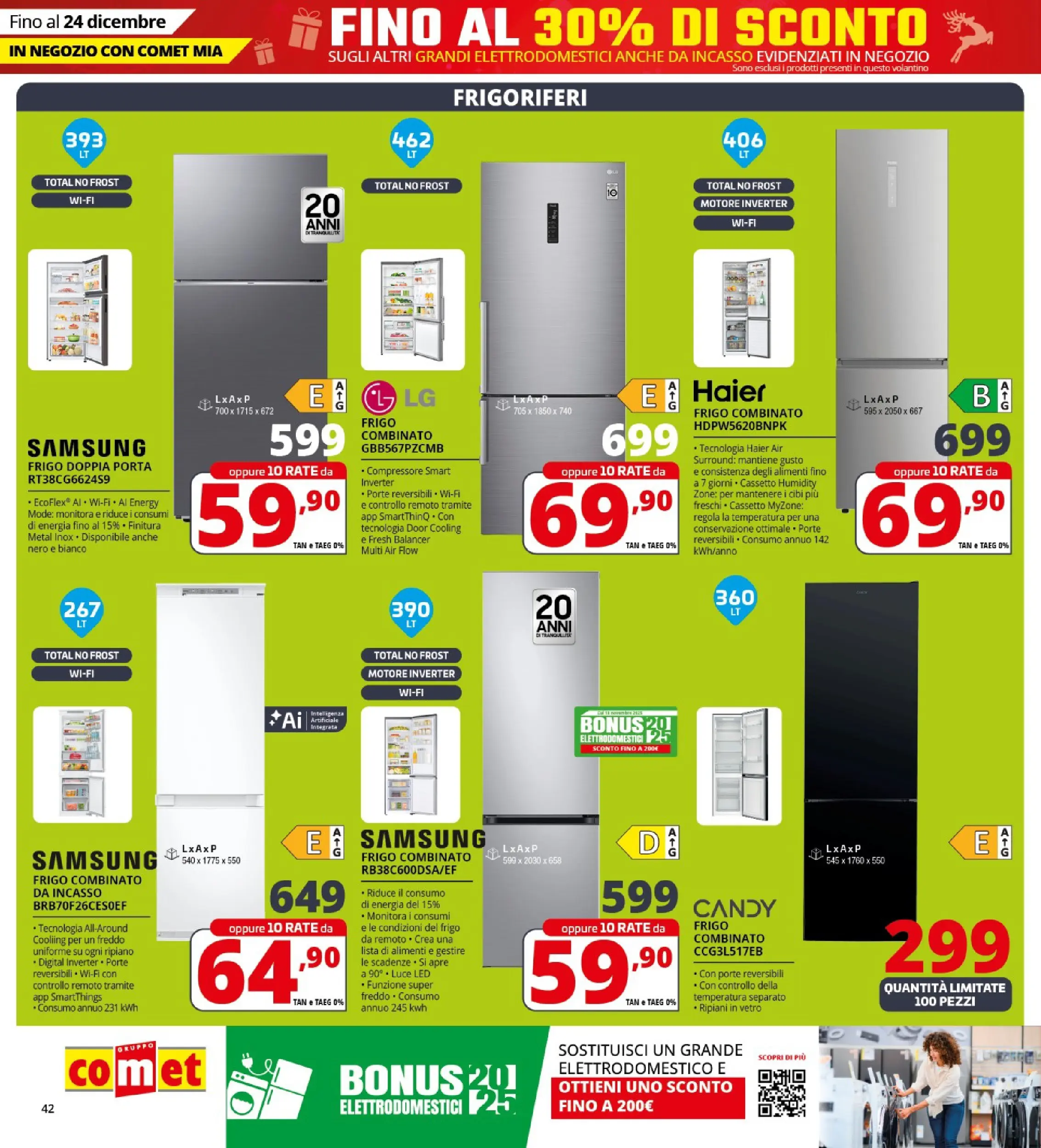 Nuovo Comet - Sottoprezzo da Comet! dal 21/12/2025 > offerte anteprima 🛍️ | Pagina: 42 | Prodotti: Ripiano, Compressore, Samsung