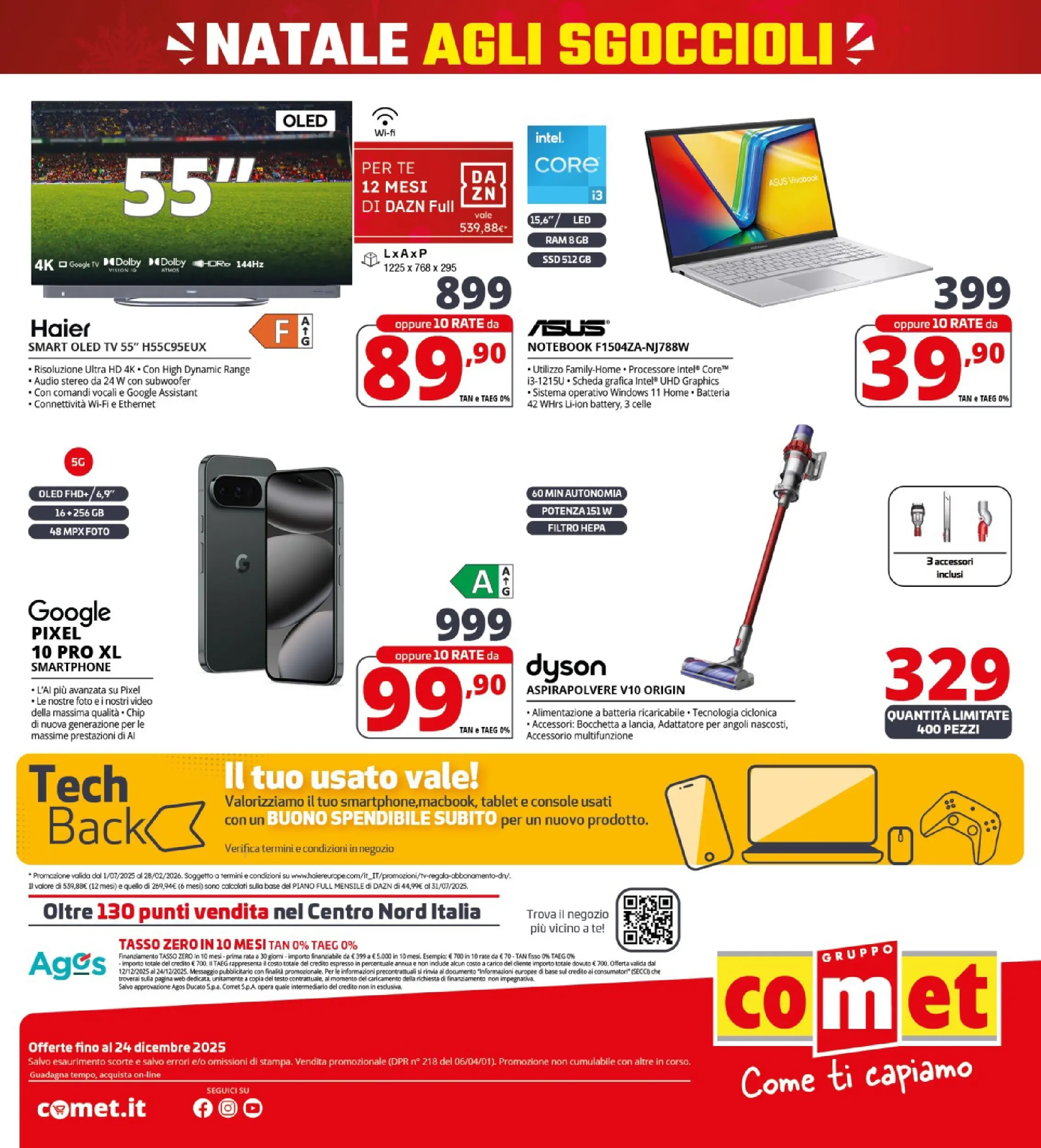 Nuovo Comet - Sottoprezzo da Comet! dal 21/12/2025 > offerte anteprima 🛍️ | Pagina: 46 | Prodotti: Tè, TV, Adattatore, Aspirapolvere