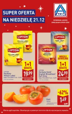 Pogląd oferty "Aldi Gazetka - Tylko w niedzielę" - ważna od 21.12.2025