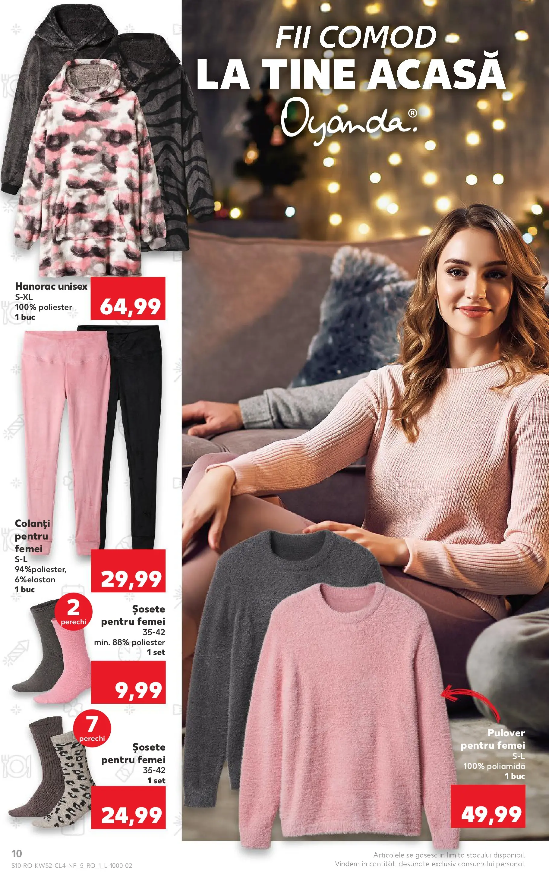 Catalog Kaufland - Viseu de Sus 23.12.2025 - Revista si Oferta | Pagină: 10 | Produse: Pulover, Șosete, Colanți, Keşe
