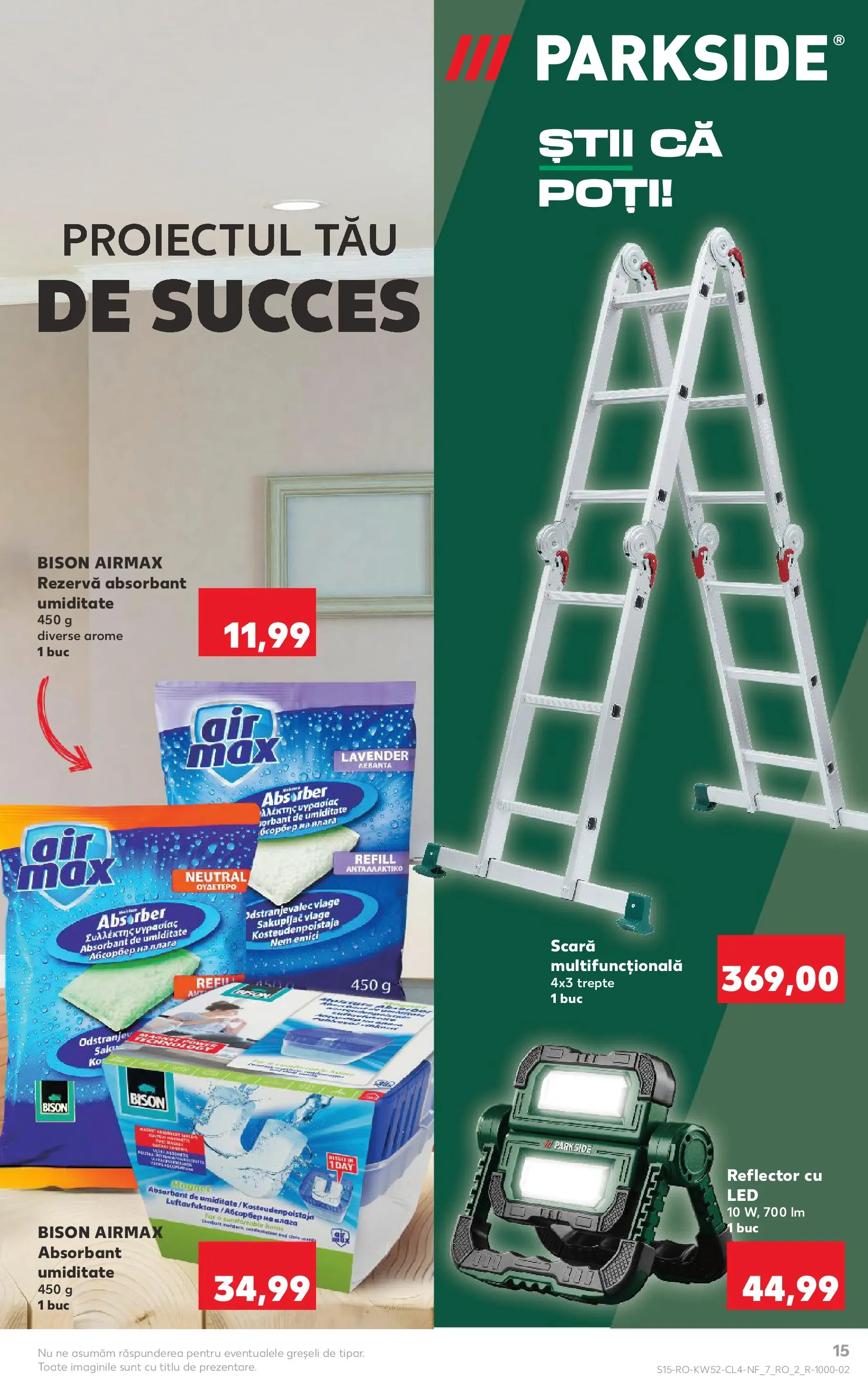 Catalog Kaufland - Viseu de Sus 23.12.2025 - Revista si Oferta | Pagină: 15 | Produse: Scară, Babak