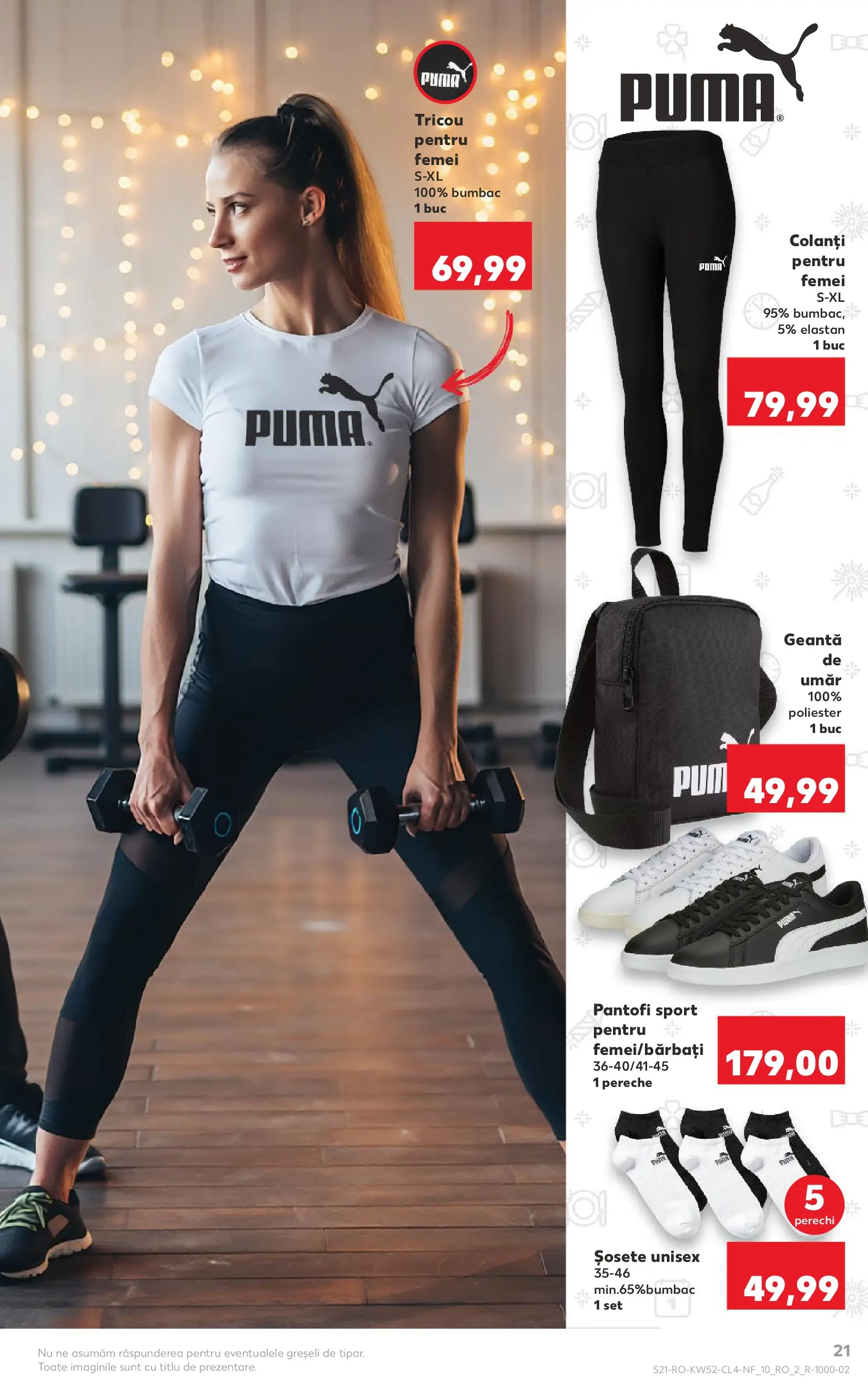 Catalog Kaufland - Viseu de Sus 23.12.2025 - Revista si Oferta | Pagină: 21 | Produse: Geantă, Pantofi, Tricou, Șosete