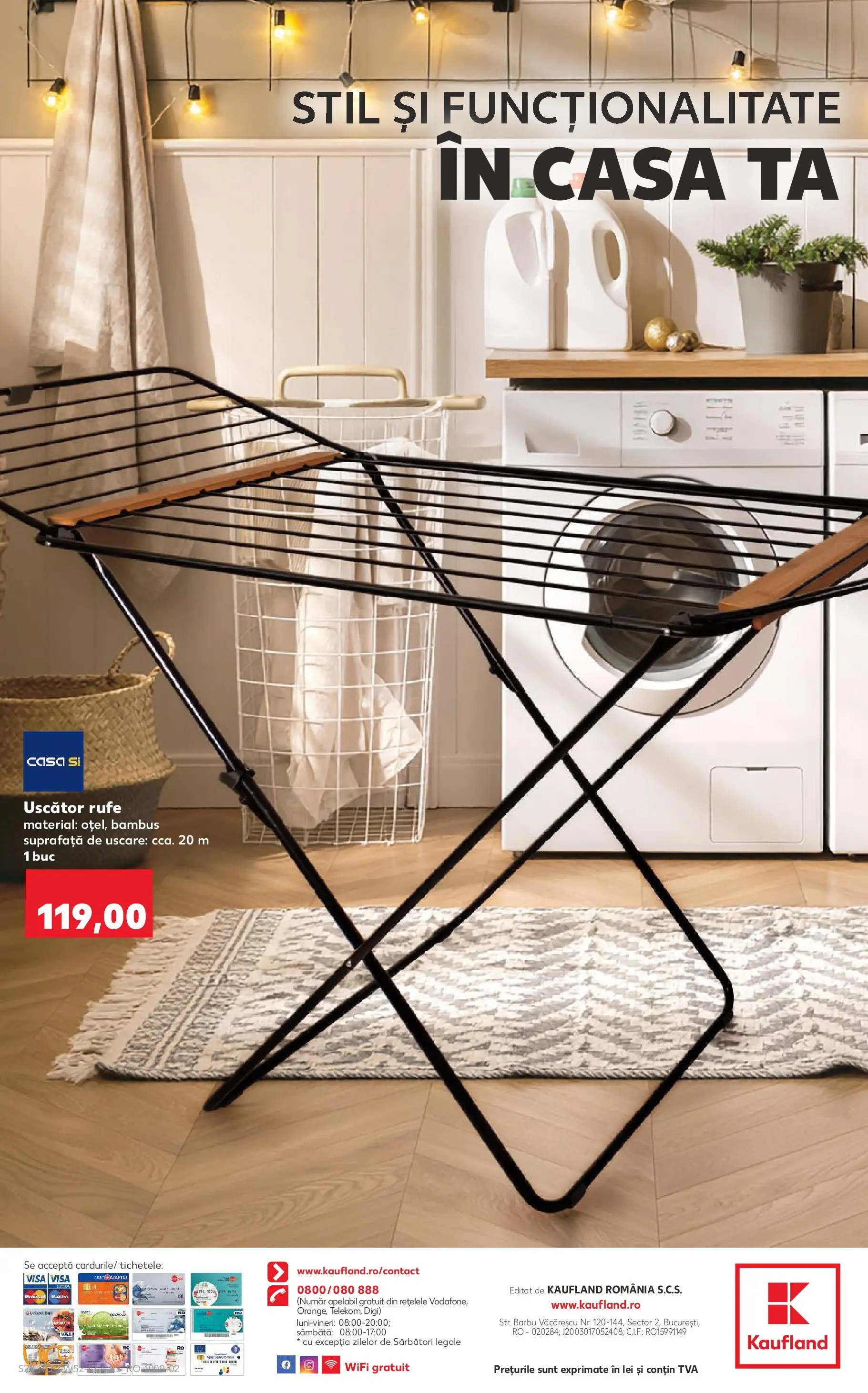 Catalog Kaufland - Viseu de Sus 23.12.2025 - Revista si Oferta | Pagină: 28 | Produse: Uscător, Uscător rufe