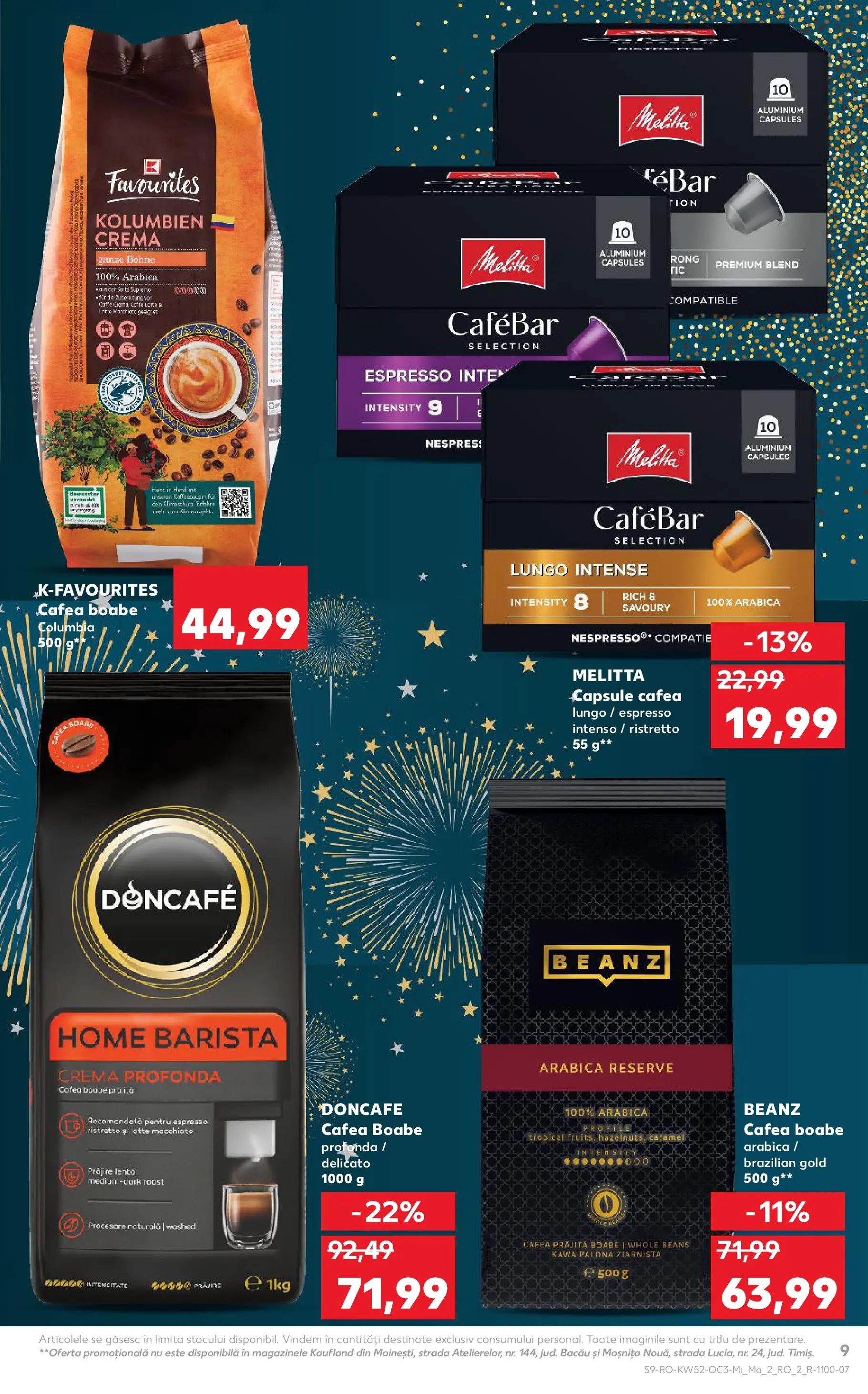 Catalog Kaufland - Zalau 23.12.2025 - Revista si Oferta | Pagină: 9 | Produse: Cremă, Cafea
