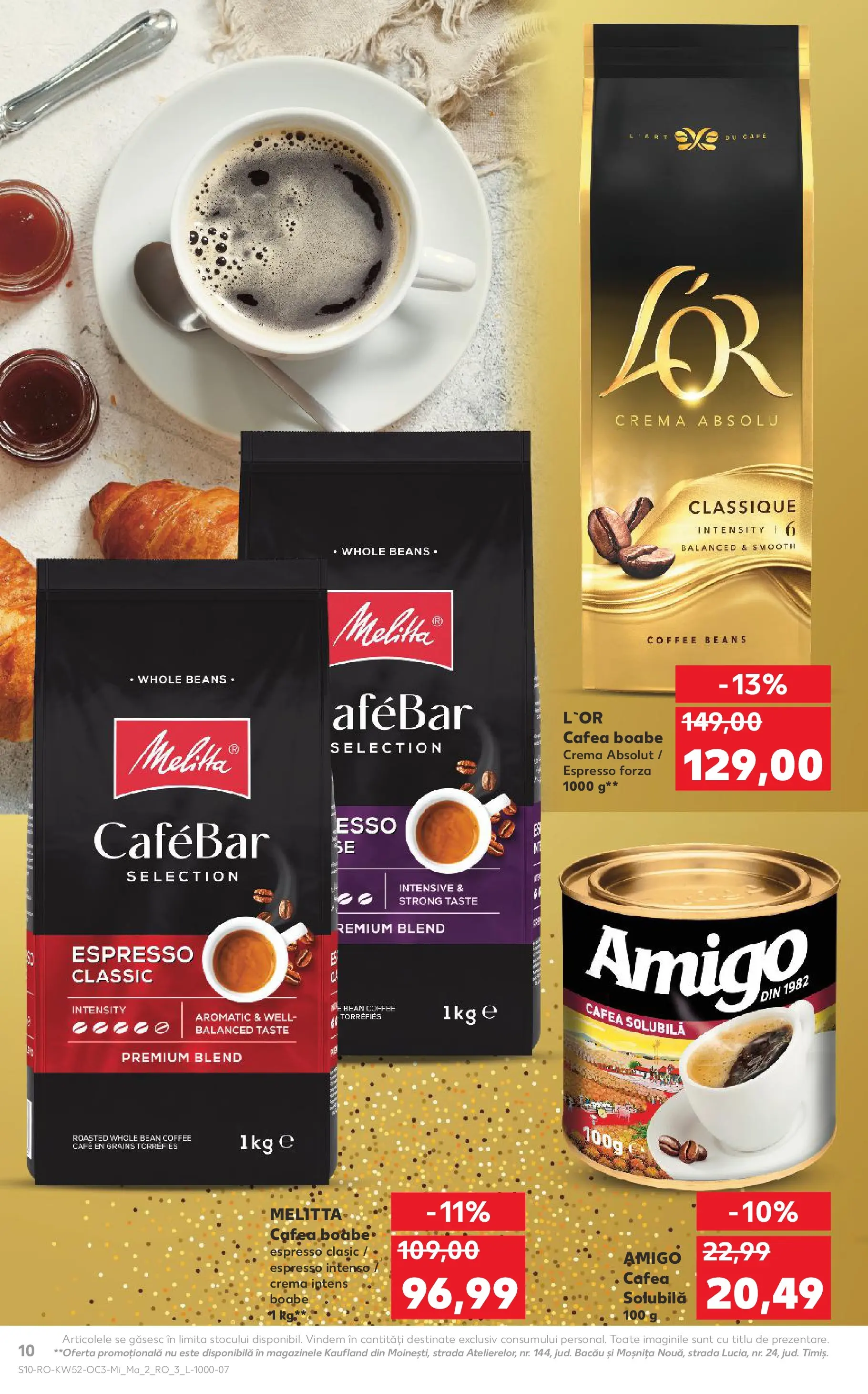 Catalog Kaufland - Domnesti 23.12.2025 - Revista si Oferta | Pagină: 10 | Produse: Cremă, Cafea