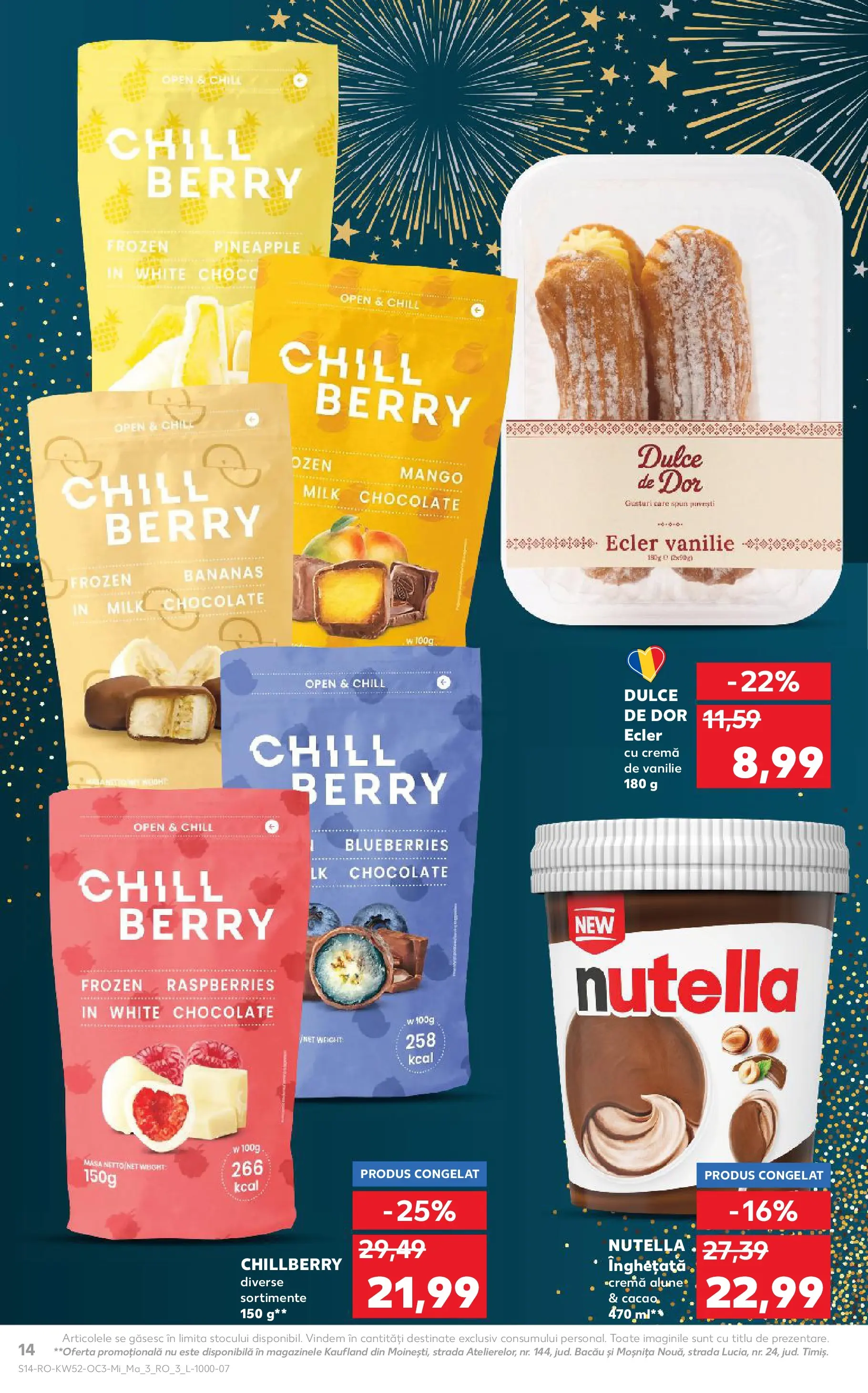 Catalog Kaufland - Domnesti 23.12.2025 - Revista si Oferta | Pagină: 14 | Produse: Masă, Cremă, Cacao, Mango