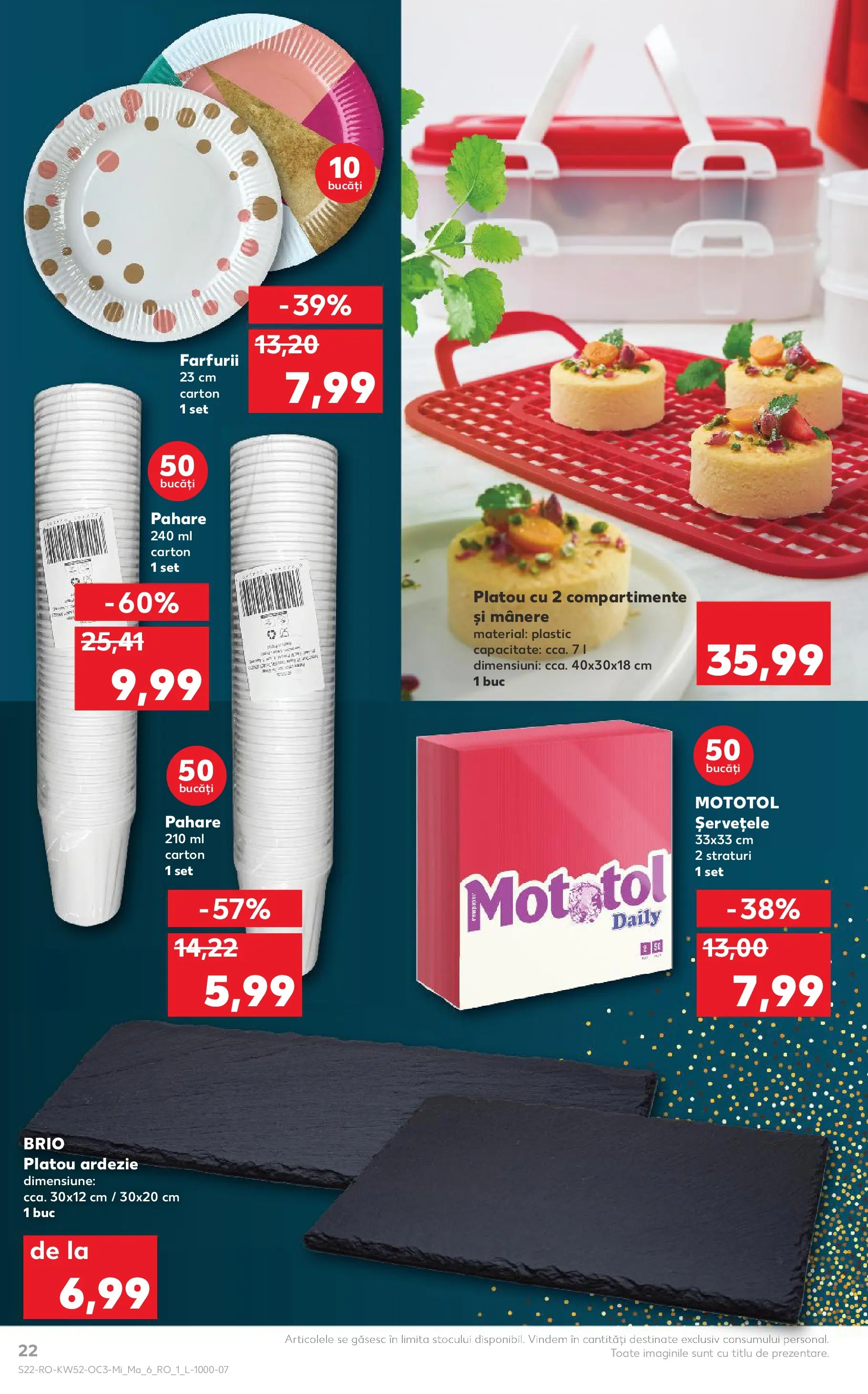 Catalog Kaufland - Domnesti 23.12.2025 - Revista si Oferta | Pagină: 22 | Produse: Pahare