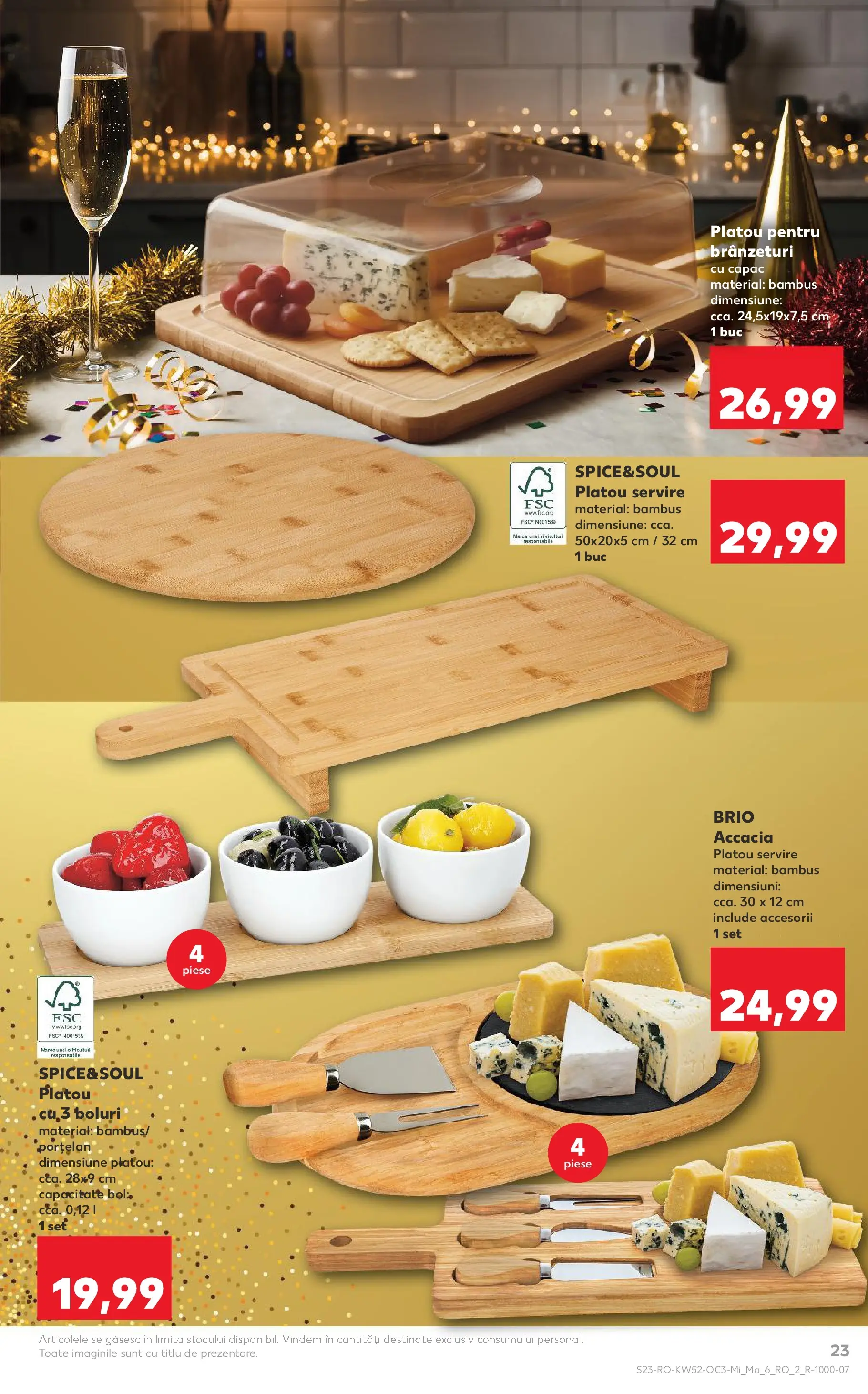 Catalog Kaufland - Domnesti 23.12.2025 - Revista si Oferta | Pagină: 23 | Produse: Bol