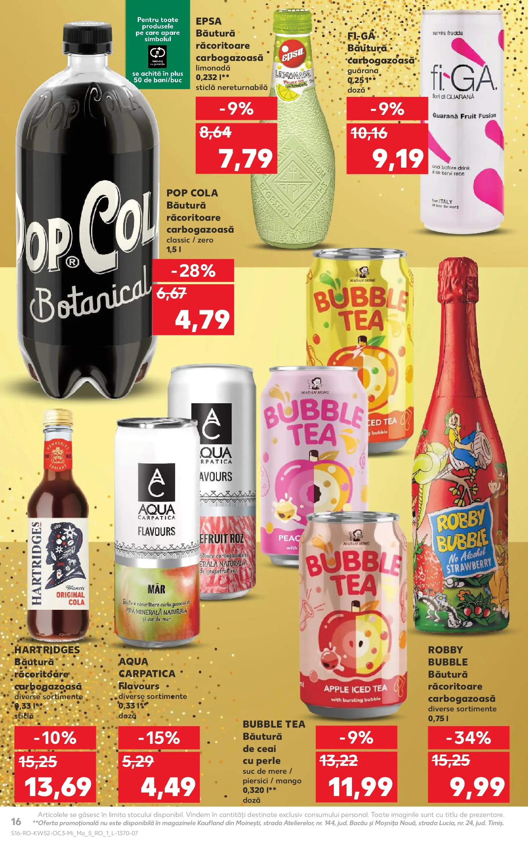 Catalog Kaufland - Carei 23.12.2025 - Revista si Oferta | Pagină: 16 | Produse: Sıcak su torbası, Apple, Mere, Apă