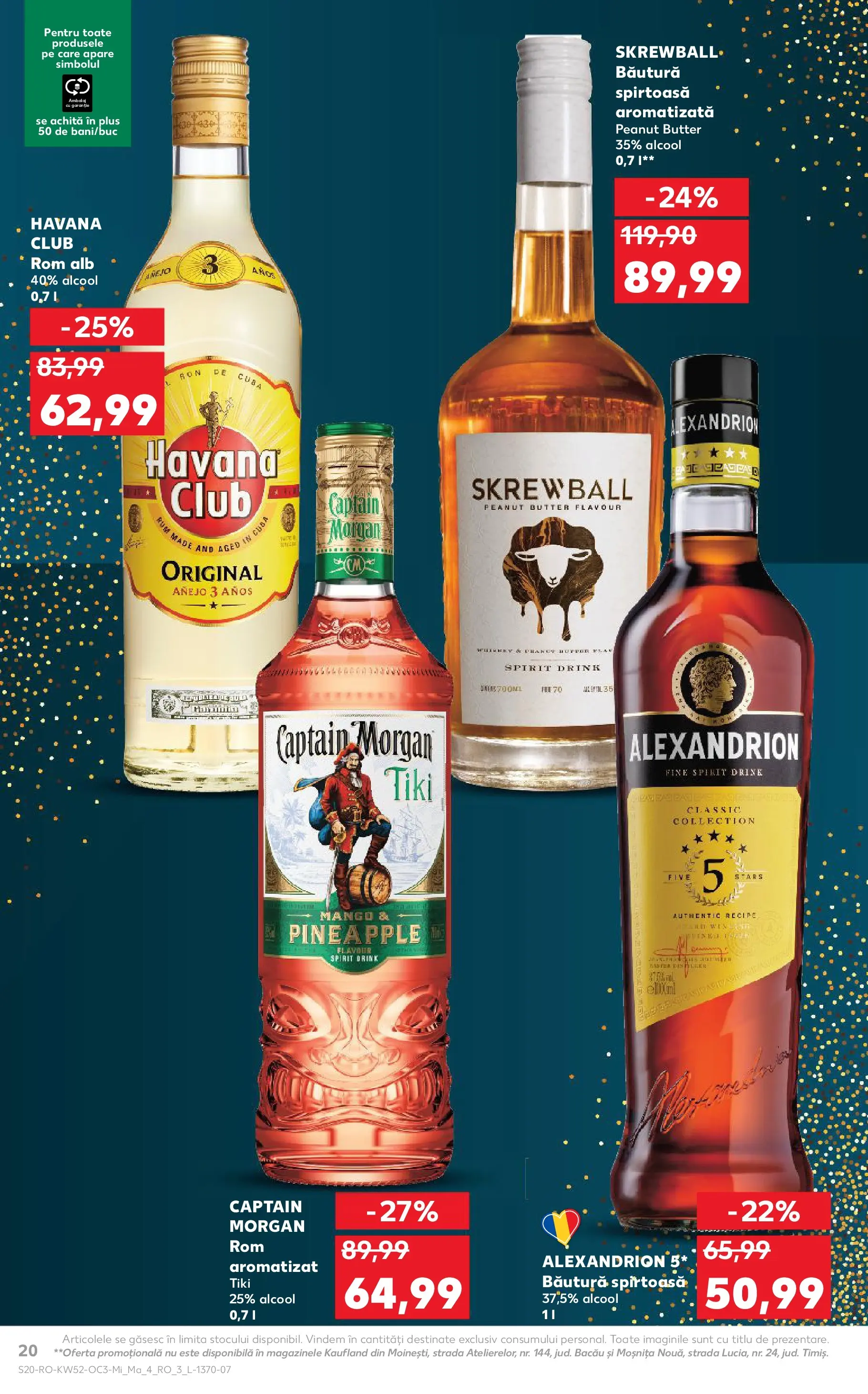 Catalog Kaufland - Carei 23.12.2025 - Revista si Oferta | Pagină: 20 | Produse: Rom, Mango
