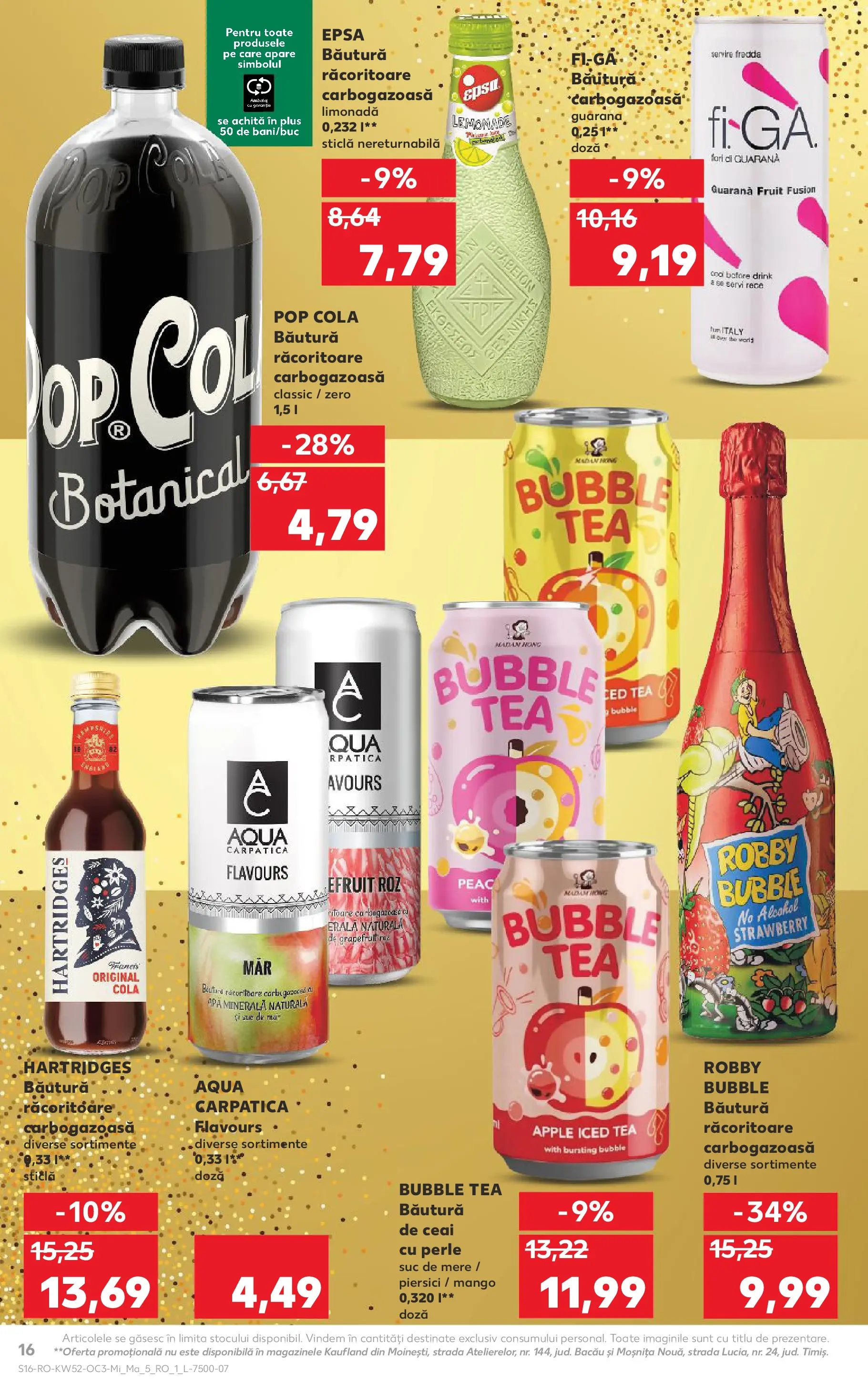 Catalog Kaufland - Viseu de Sus 23.12.2025 - Revista si Oferta | Pagină: 16 | Produse: Sıcak su torbası, Amerikan servis, Apple, Apă