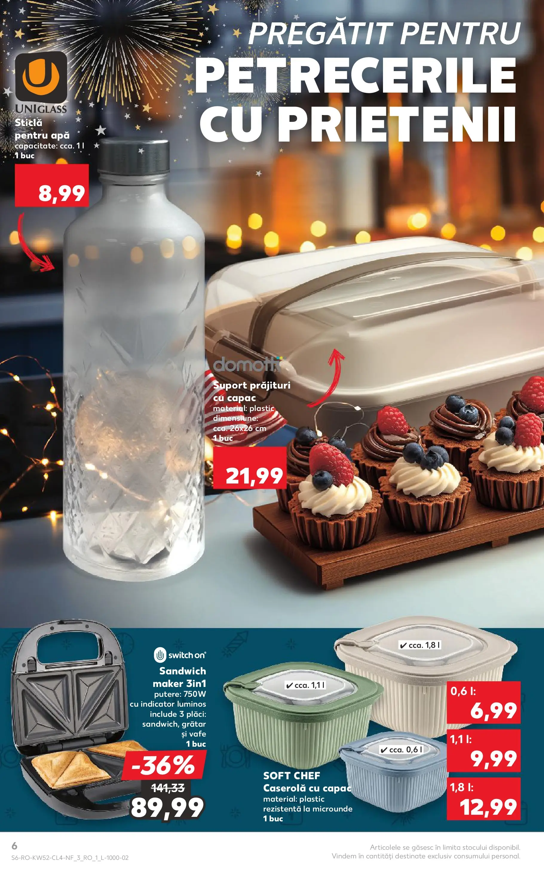 Catalog Kaufland - Domnesti 23.12.2025 - Revista si Oferta | Pagină: 6 | Produse: Grătar, Apă
