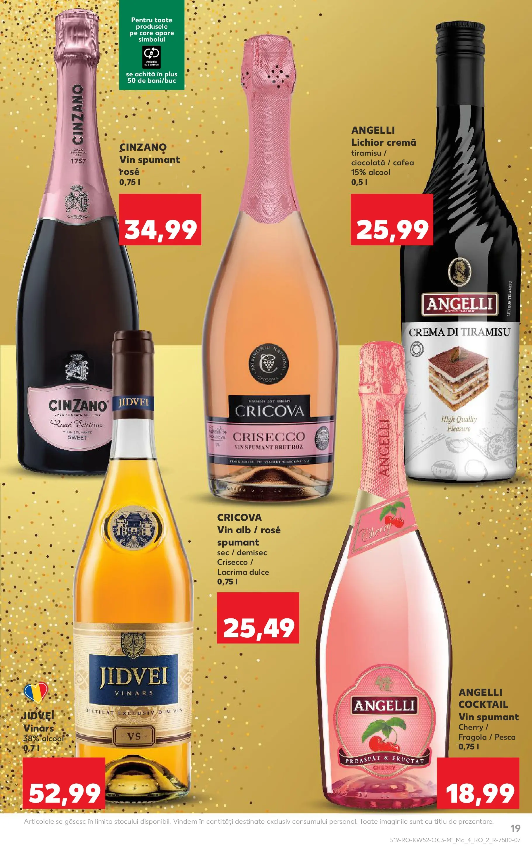 Catalog Kaufland - Viseu de Sus 23.12.2025 - Revista si Oferta | Pagină: 19 | Produse: Cremă, Tiramisu, Ciocolată, Cocktail