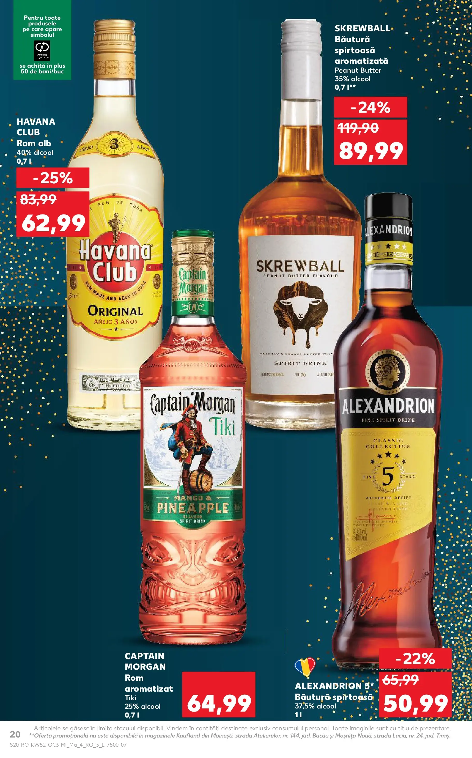 Catalog Kaufland - Viseu de Sus 23.12.2025 - Revista si Oferta | Pagină: 20 | Produse: Rom, Mango