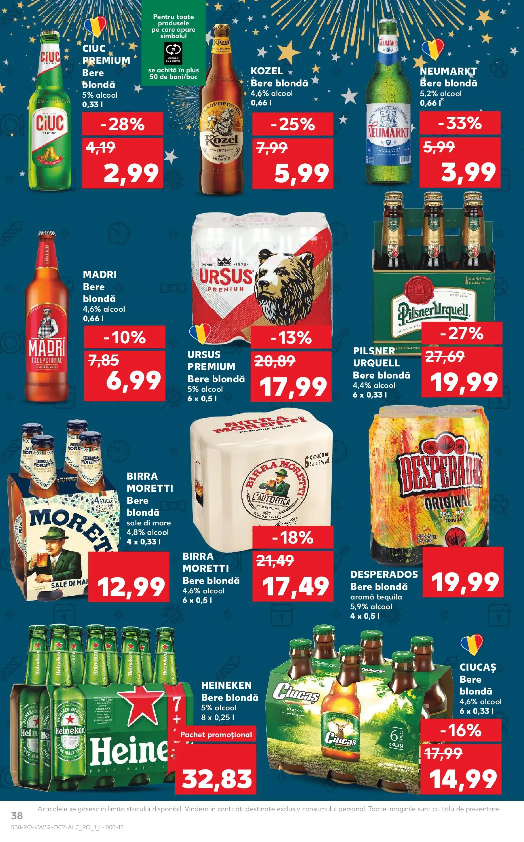 Catalog Kaufland - Zalau 23.12.2025 - Revista si Oferta | Pagină: 38