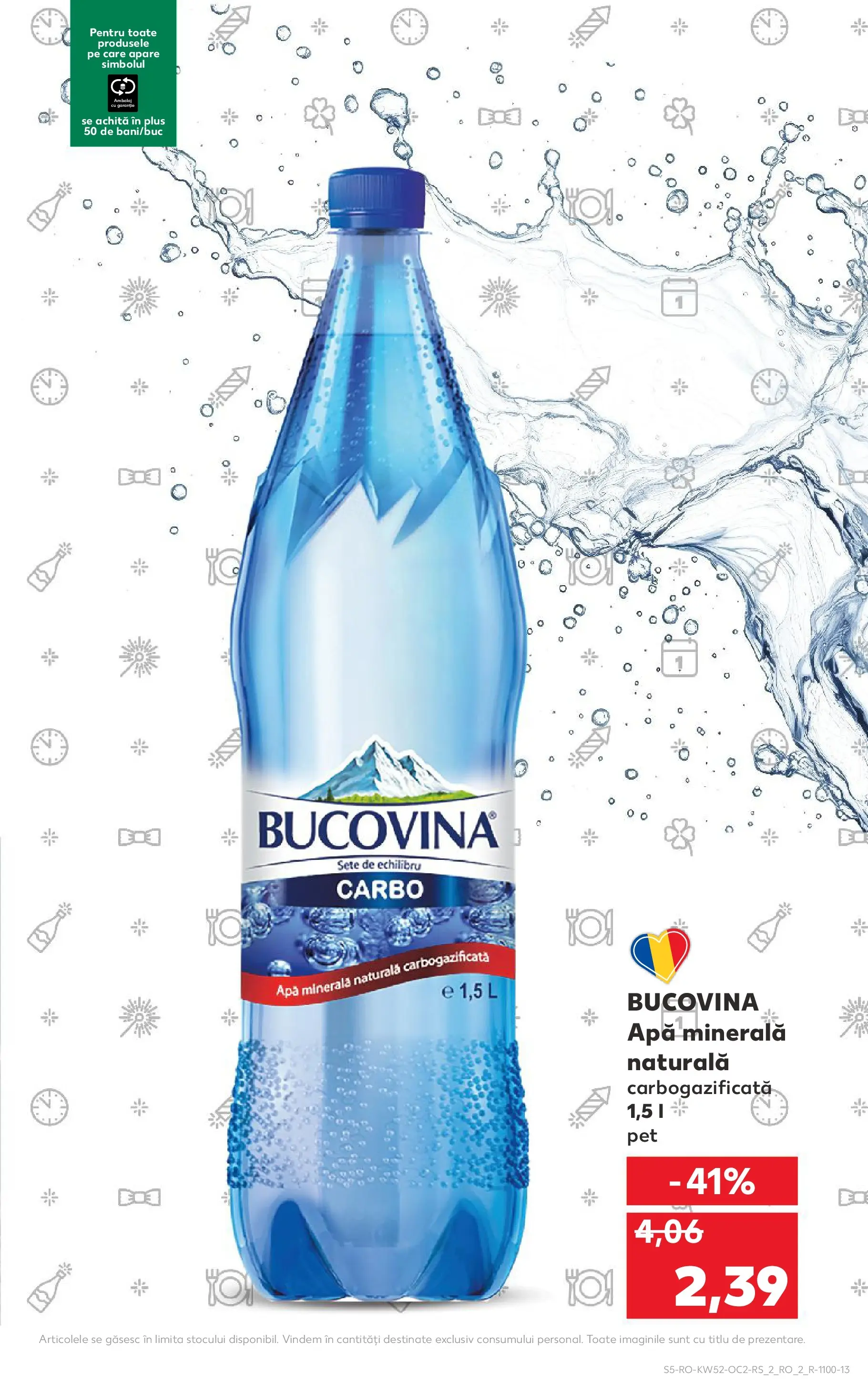 Catalog Kaufland - Ploiești 24.12.2025 - Revista si Oferta | Pagină: 5 | Produse: Yazı tahtası kalemi, Apă