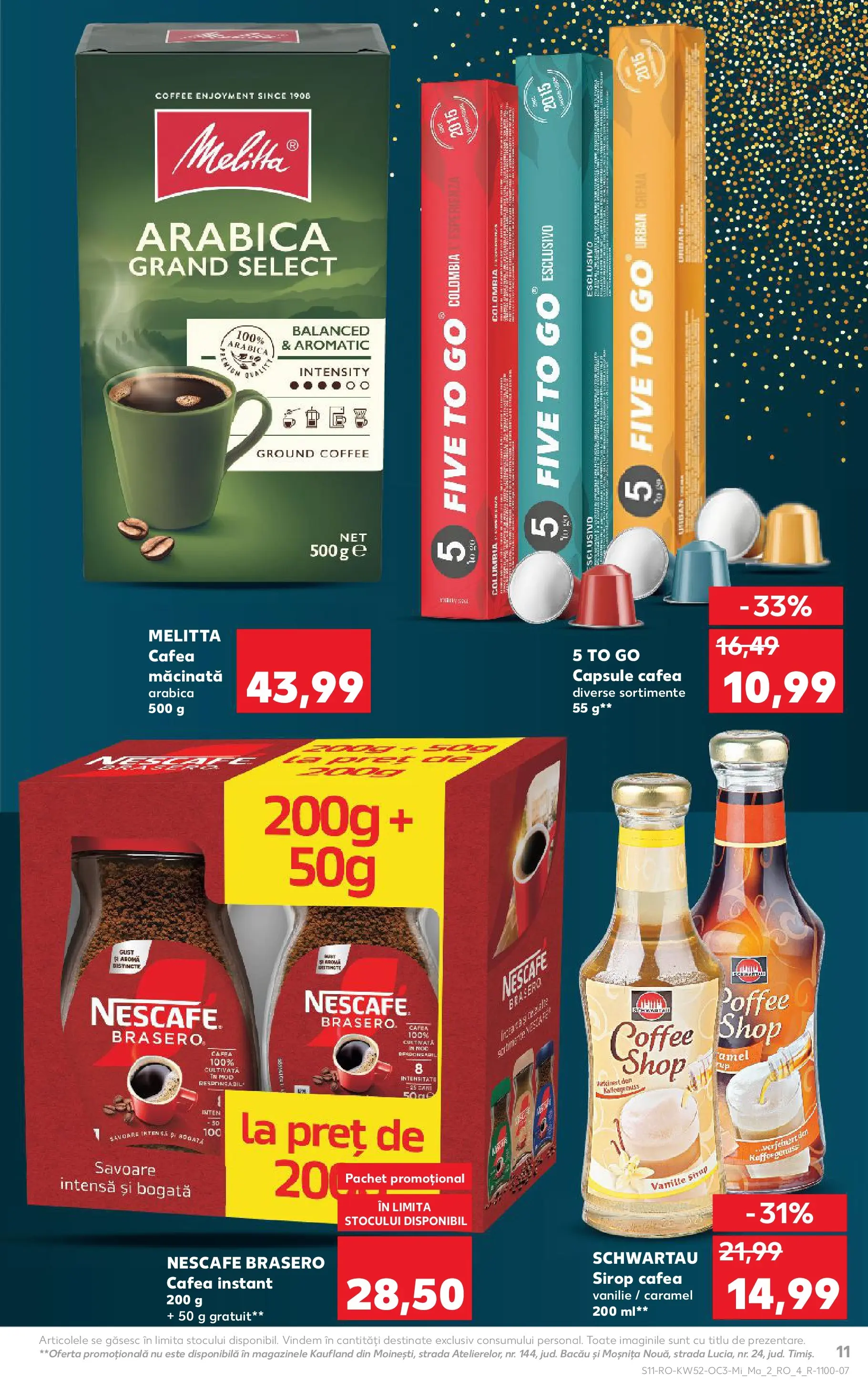 Catalog Kaufland - Ploiești 24.12.2025 - Revista si Oferta | Pagină: 11 | Produse: Cremă, Cafea, Sirop