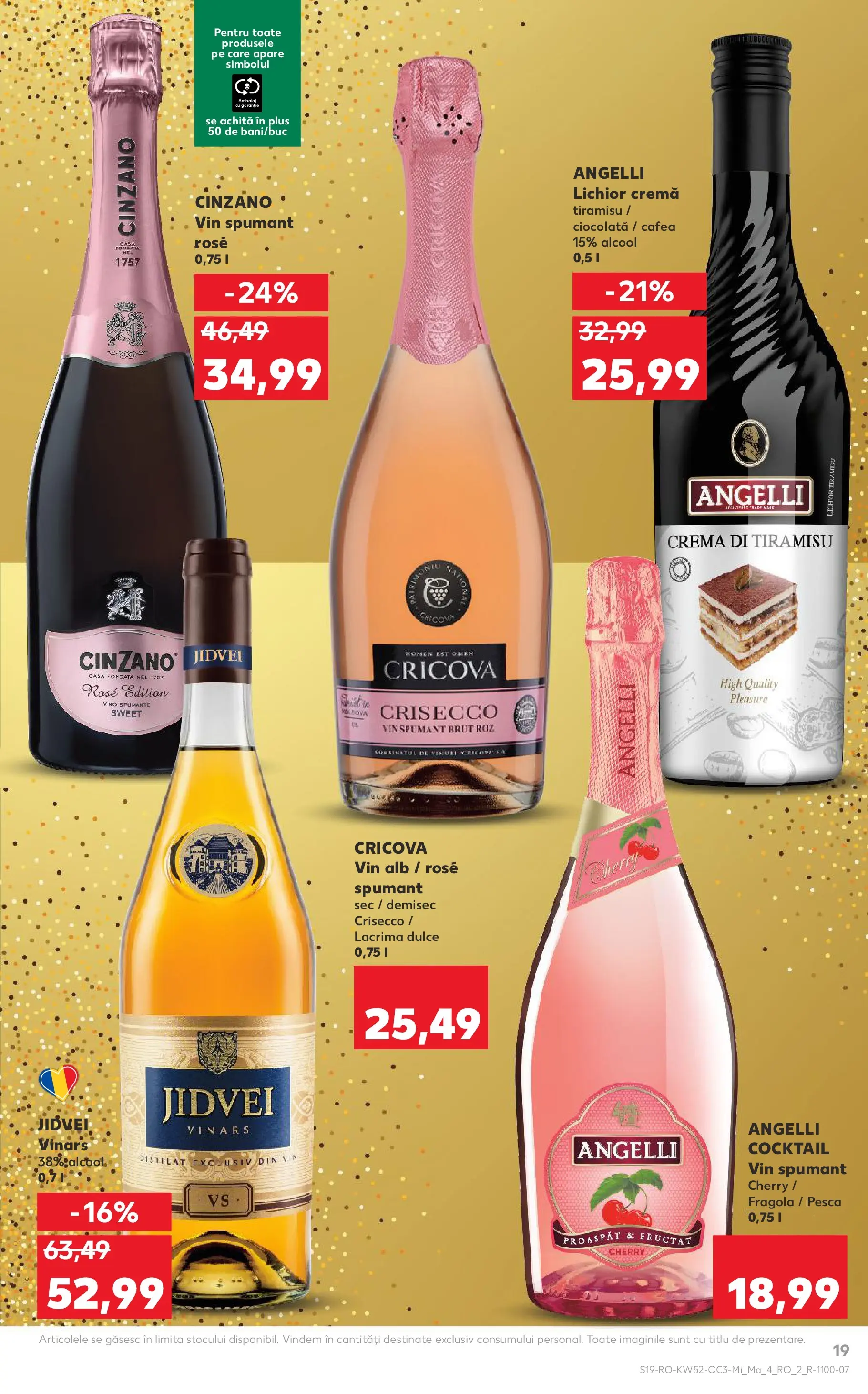 Catalog Kaufland - Ploiești 24.12.2025 - Revista si Oferta | Pagină: 19 | Produse: Ekmek tahtası, Cafea, Vin, Cocktail