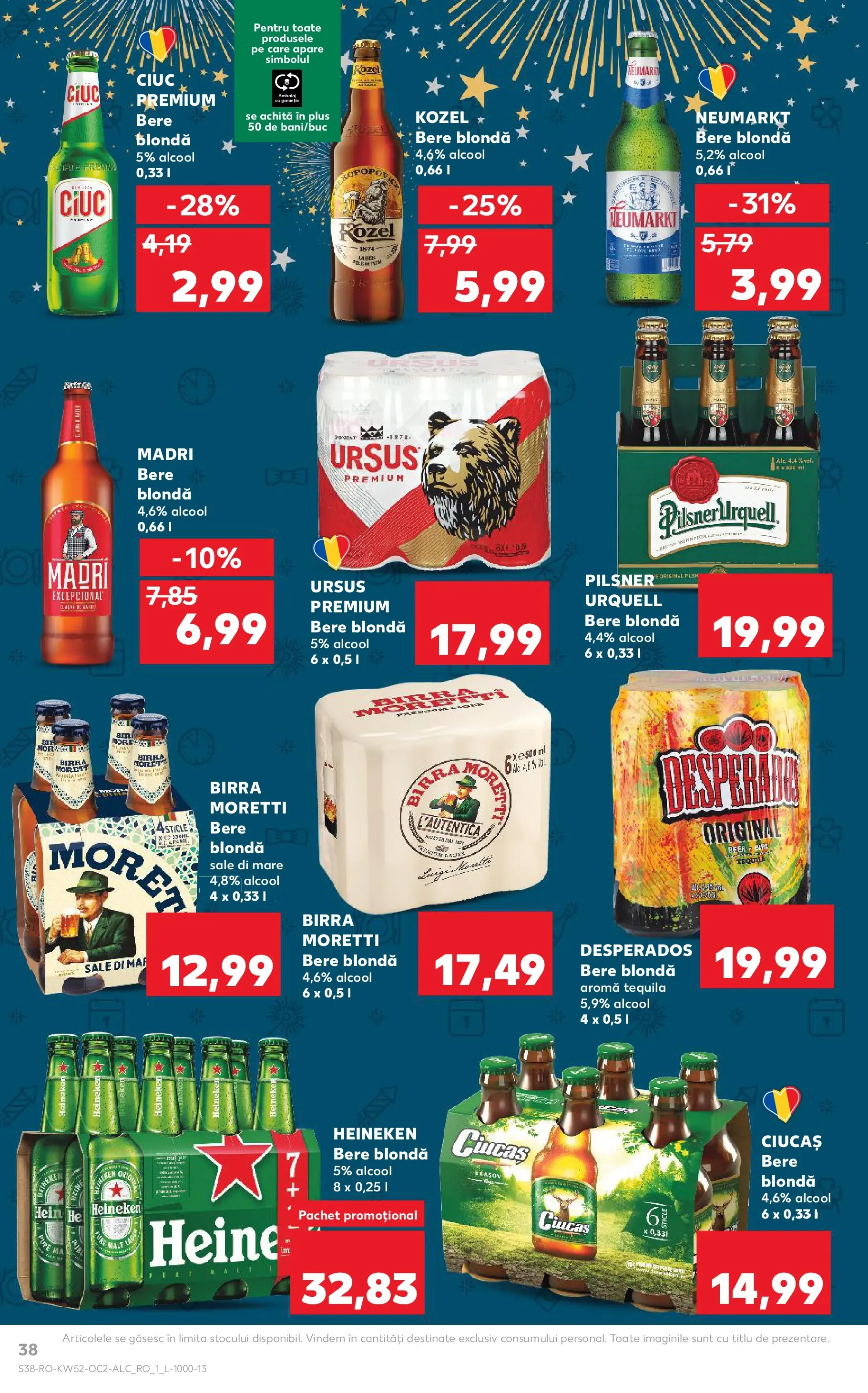 Catalog Kaufland - Domnesti 23.12.2025 - Revista si Oferta | Pagină: 38