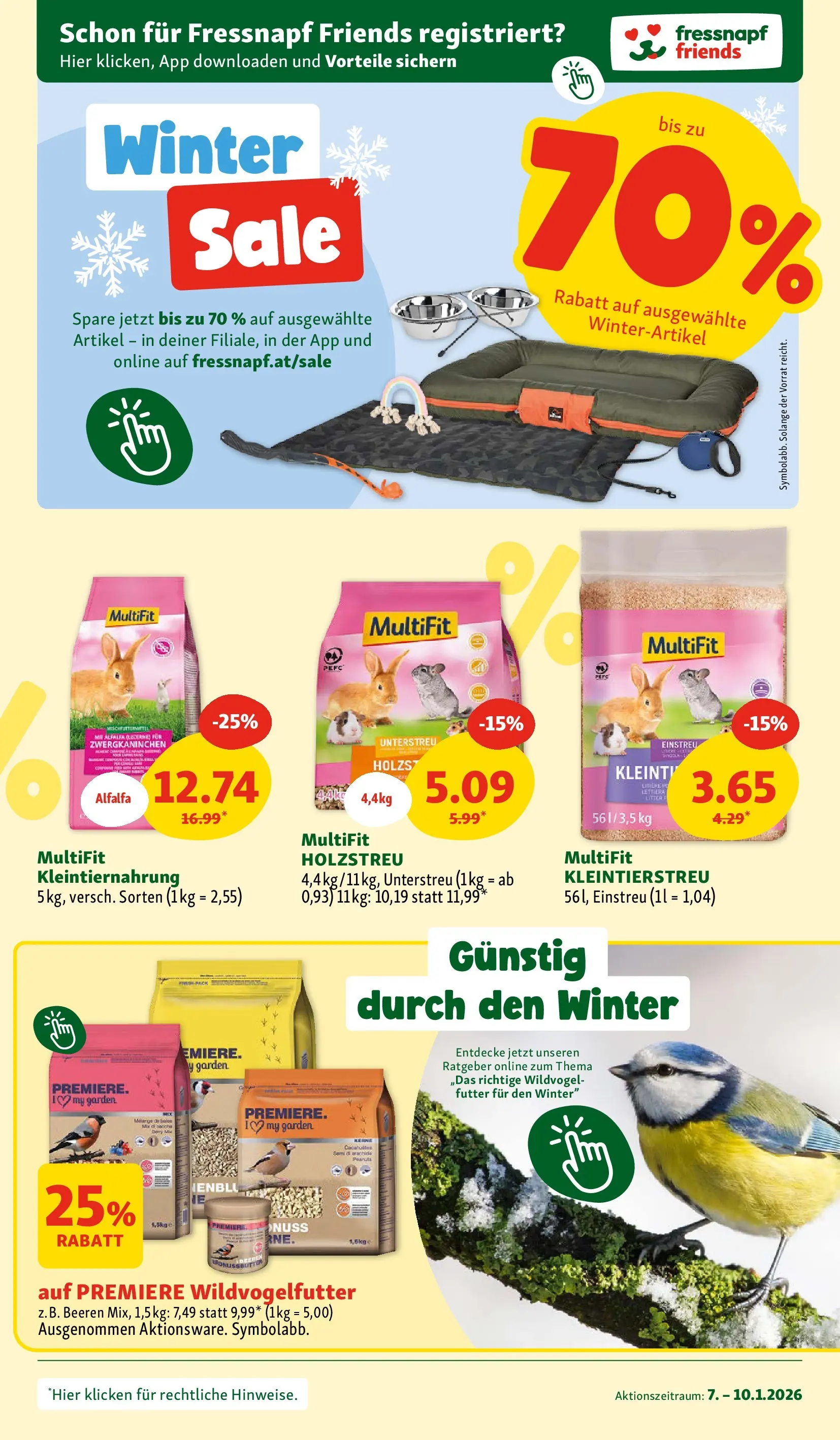 Fressnapf Flugblatt von 07.01.2026 - Aktuelle Angebote | Seite: 7