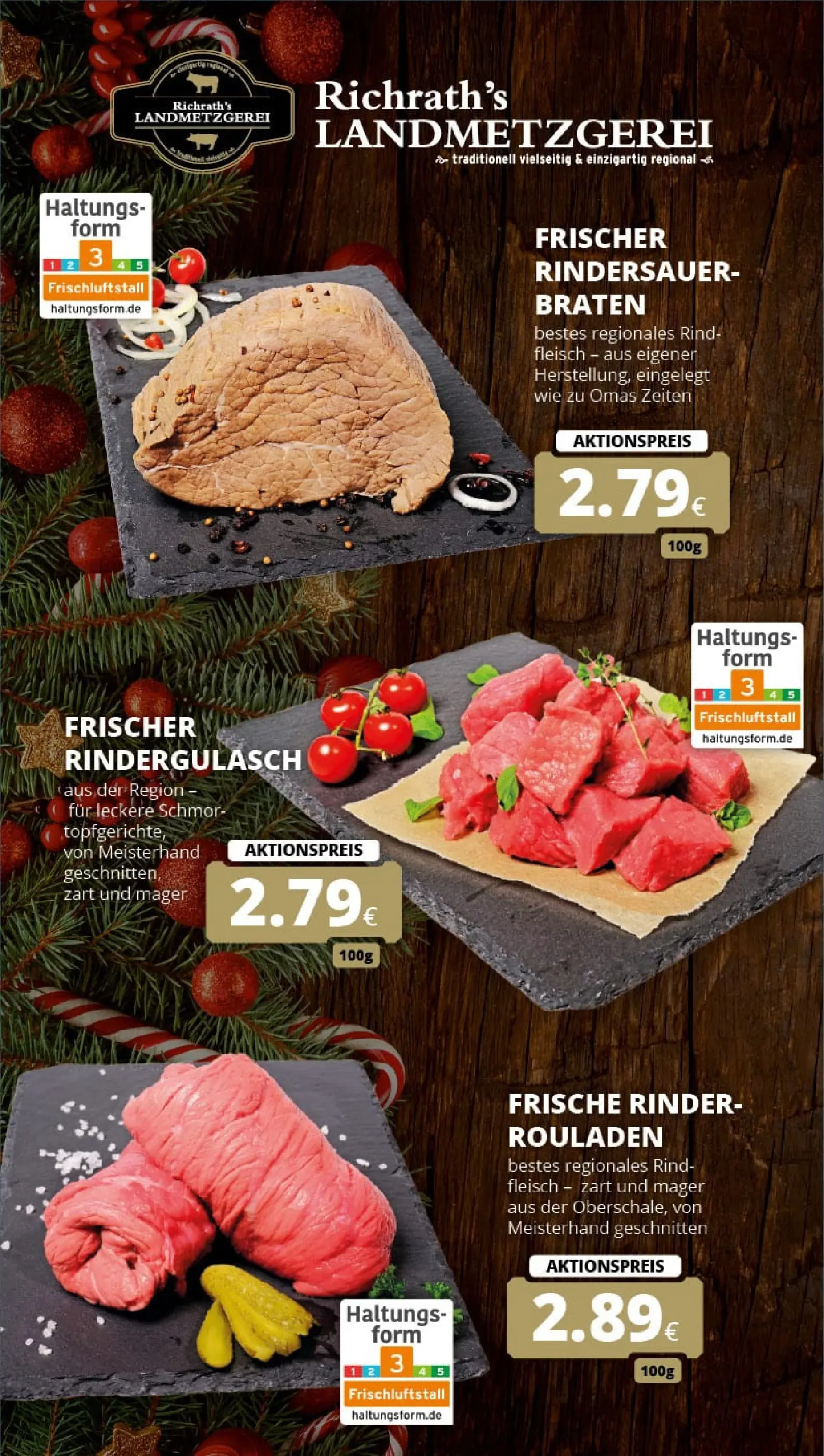 REWE Prospekt ab 22.12.2025 zum Blättern » Angebote | Seite: 11 | Produkte: Rindergulasch, Rindfleisch, Fleisch