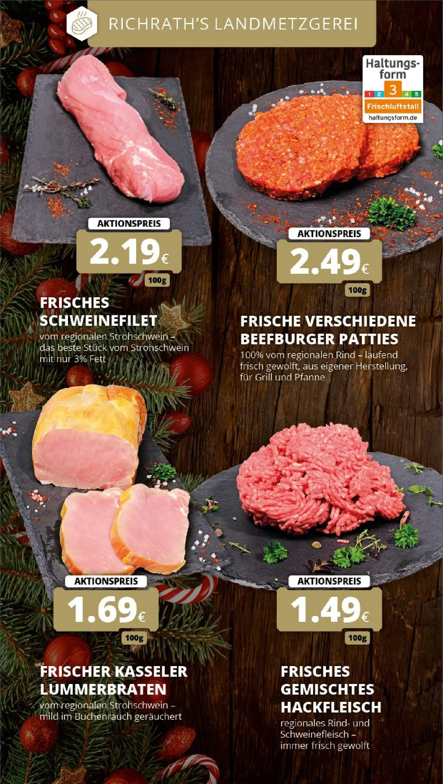 REWE Prospekt ab 22.12.2025 zum Blättern » Angebote | Seite: 12 | Produkte: Grill, Burger, Schweinefilet, Hackfleisch