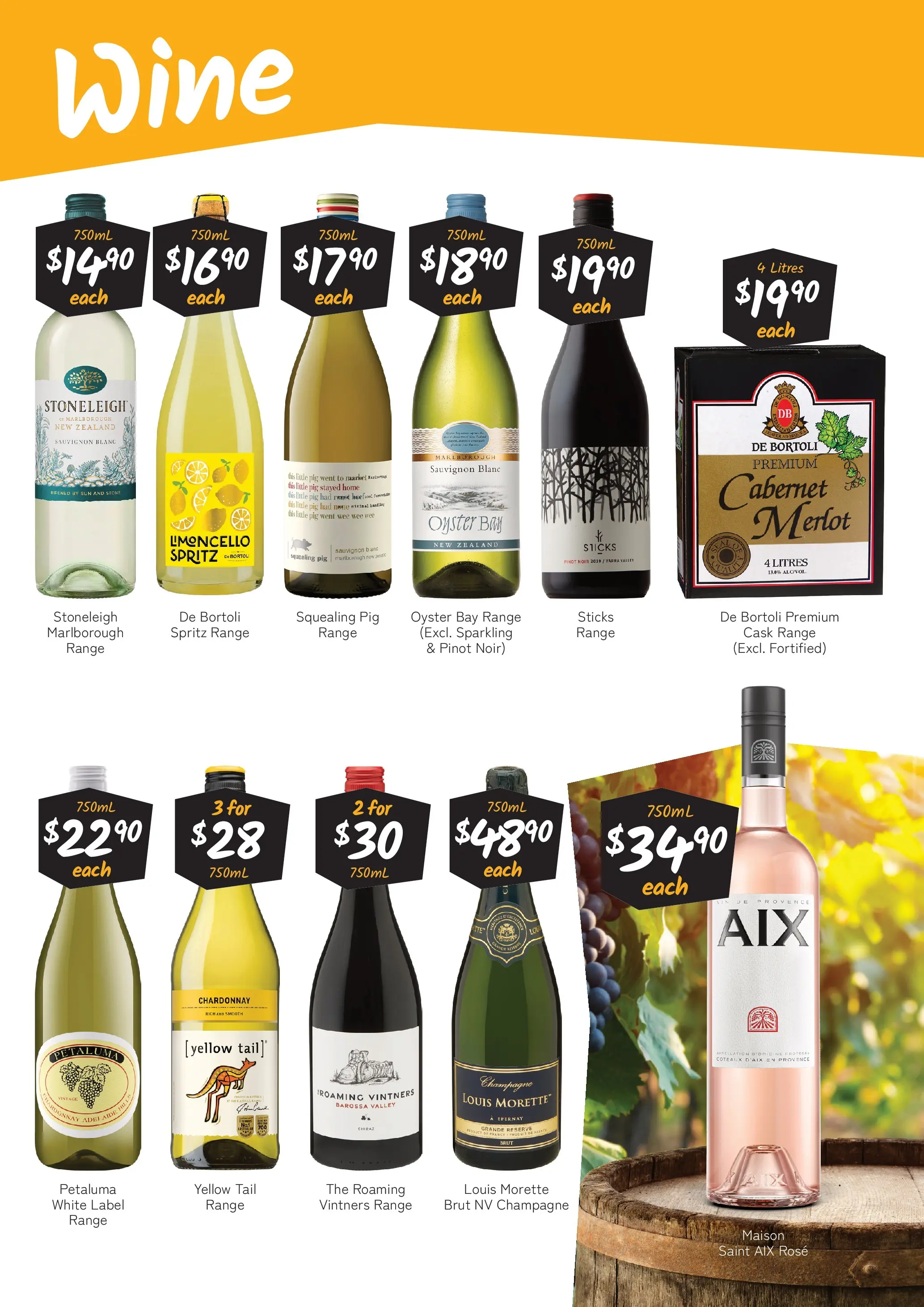 Cellarbrations - Good Shout! QLD SS 29/12 - 28/12/2025 > weekly / monthly specials | Page: 3 | Products: Wine