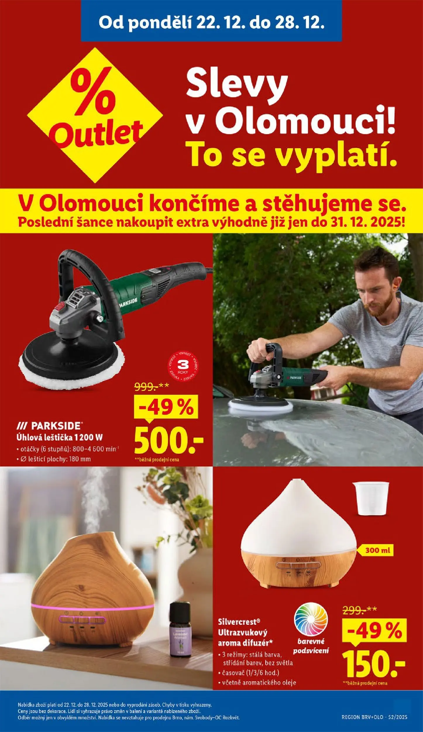 Lidl leták od 20.12.2025 - Nový akční leták | Strana: 7 | Produkty: Leštička, Oleje, Parkside, Časovač