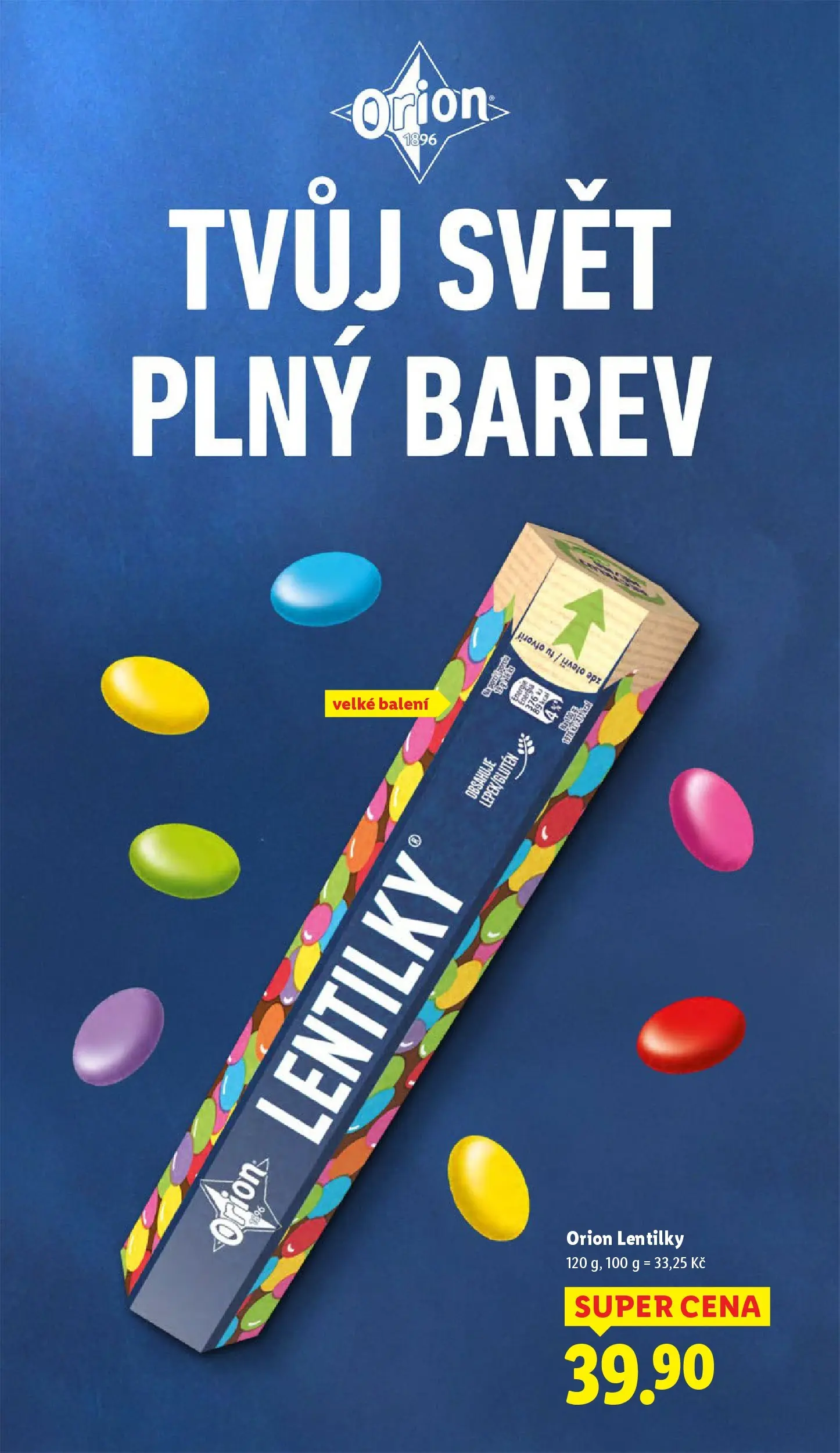 Lidl leták od 20.12.2025 - Nový akční leták | Strana: 23 | Produkty: Lentilky Orion, Lentilky
