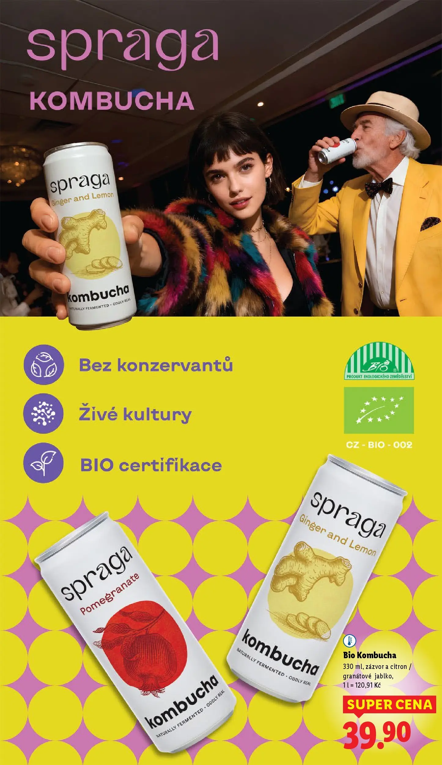 Lidl leták od 20.12.2025 - Nový akční leták | Strana: 25 | Produkty: Granátové jablko, Kombucha, Citron, Zázvor
