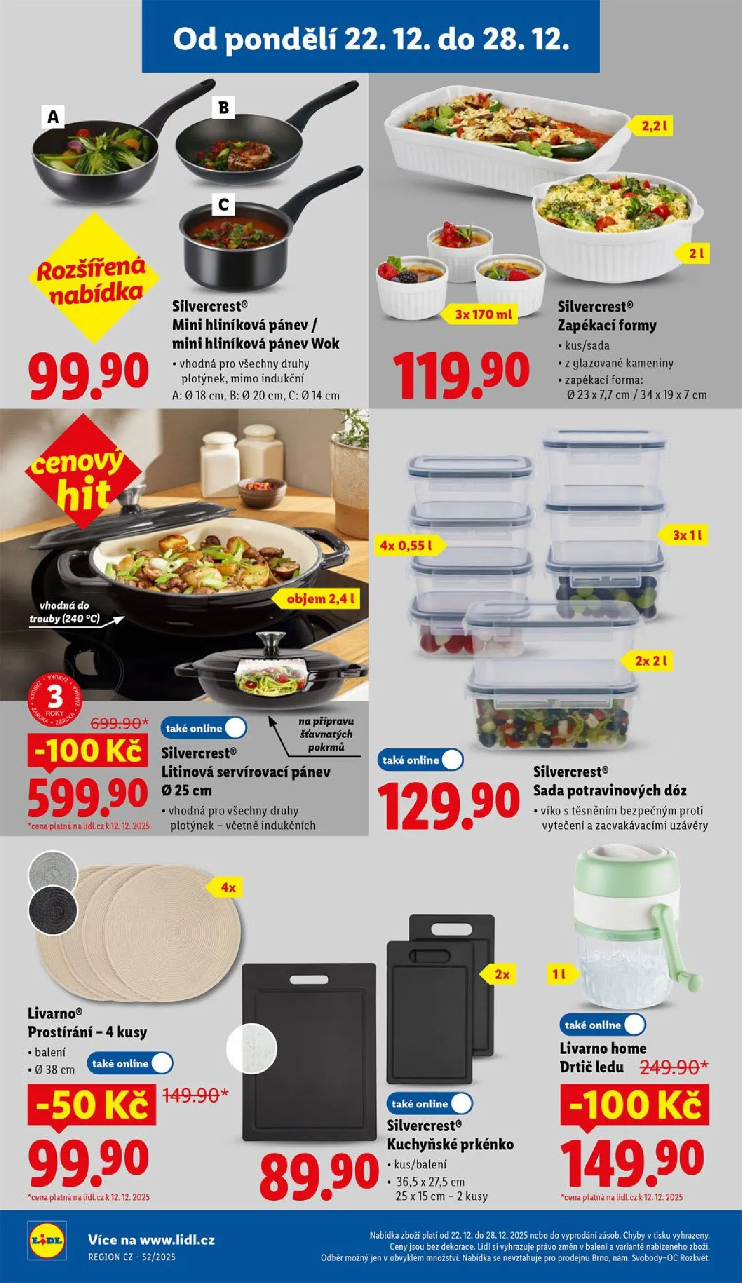 Lidl leták od 20.12.2025 - Nový akční leták | Strana: 32 | Produkty: Forma, Drtič, Prkénko, Drtič ledu