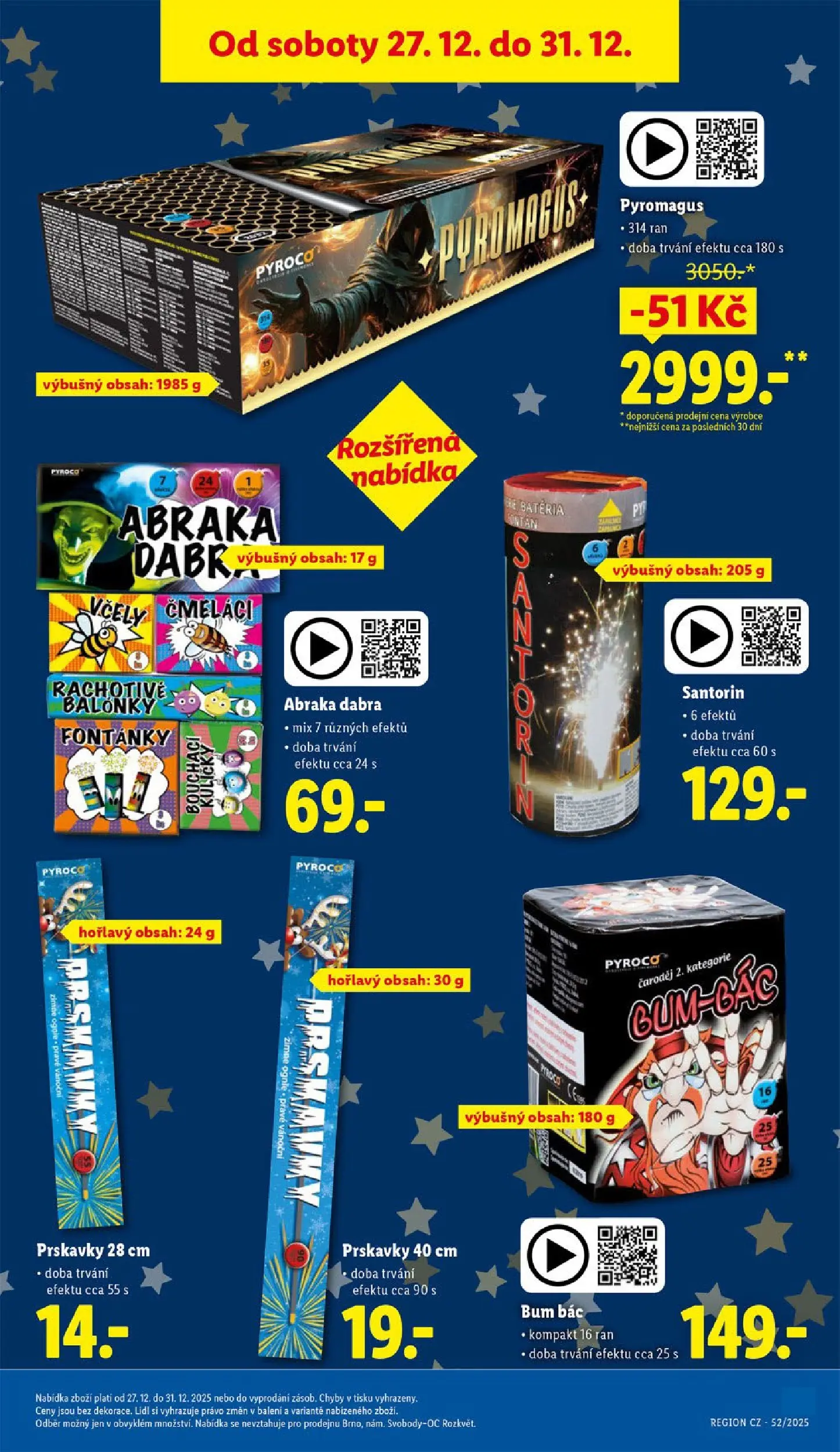 Lidl leták od 26.12.2025 - Nový akční leták | Strana: 9 | Produkty: Prskavky, Balonky