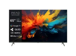 Peaq PTV 65GQU-5025C (2025) 65 Zoll Google QLED UHD Smart TV; QLED TV