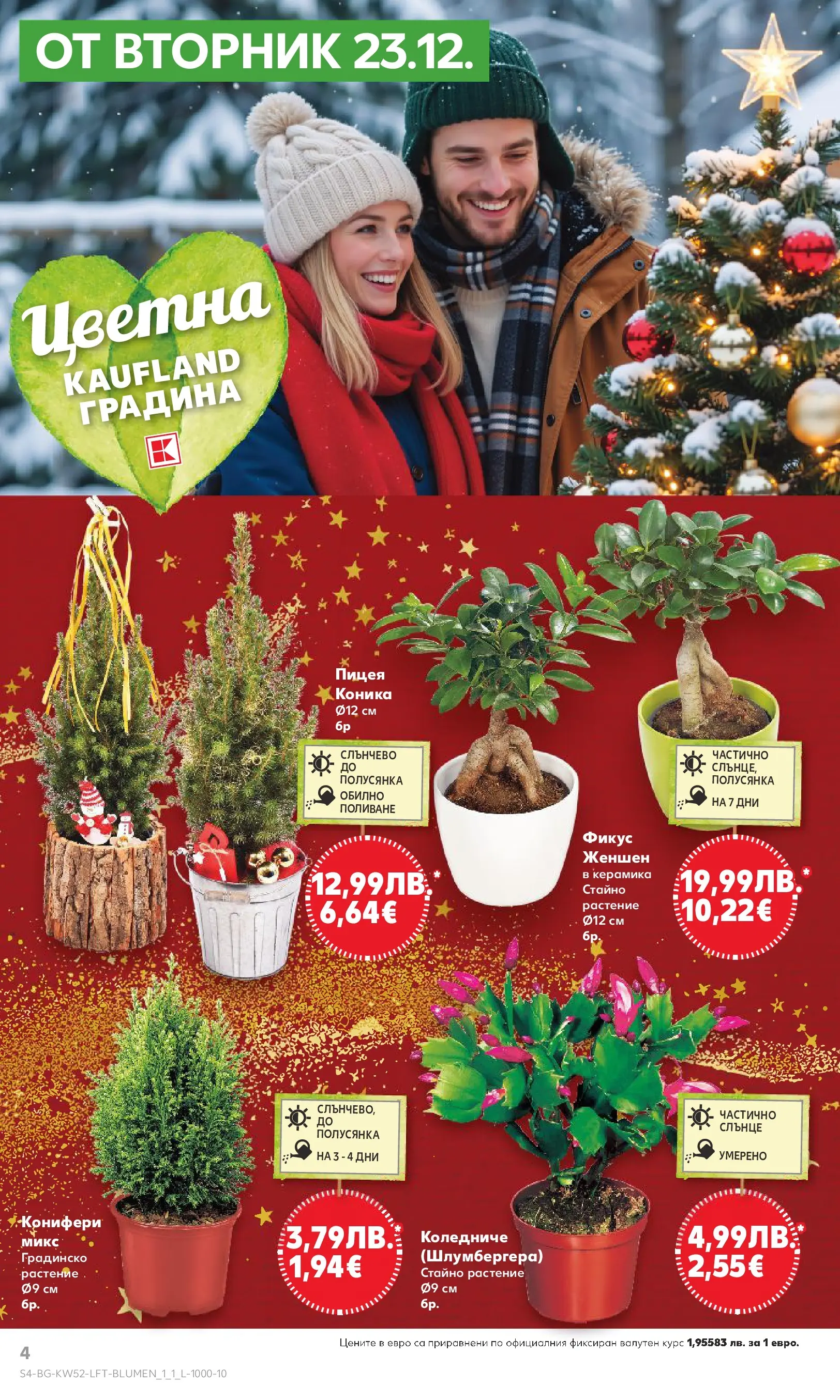 Нова Кауфланд - Отвори вратата за прeкрасна Коледа с Kaufland предложения с валидност до 28.12.2025 от 21.12.2025 | Страница: 4