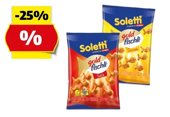 SOLETTI Goldfischli, 100 g