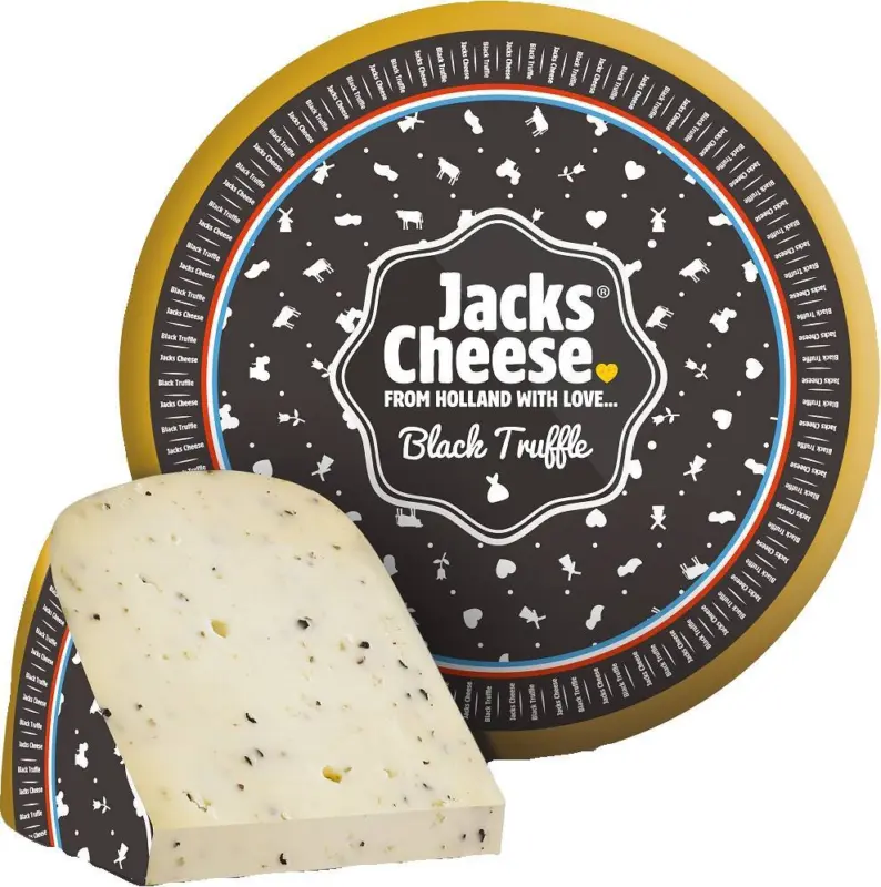 JACK'S CHEESE Полутвърдо сирене с черен трюфел