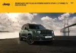 Jeep RENEGADE 4XE PLUG IN HYBRID NORTH STAR 1.3 TURBO T4 240 CH BVA6 - au 09.09.2026