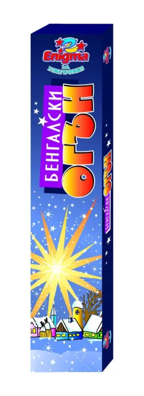 Комплект бенгалски огън &Oslash; 3 x 17 см 50 бр.