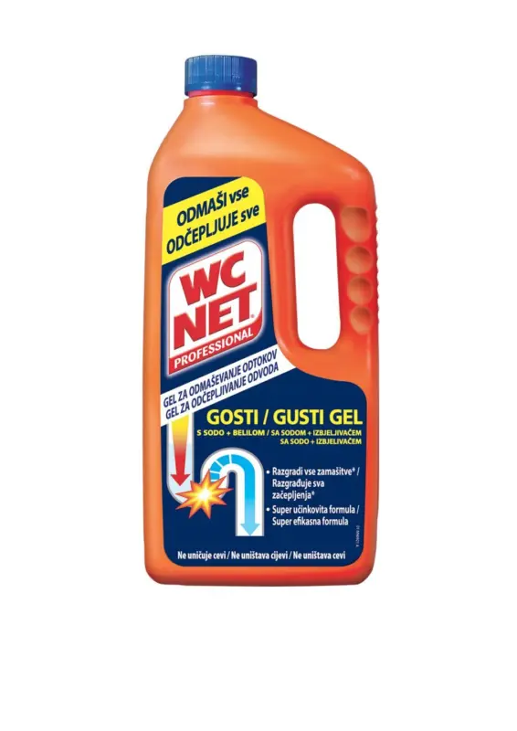 WC NET Препарат за отпушване на канали