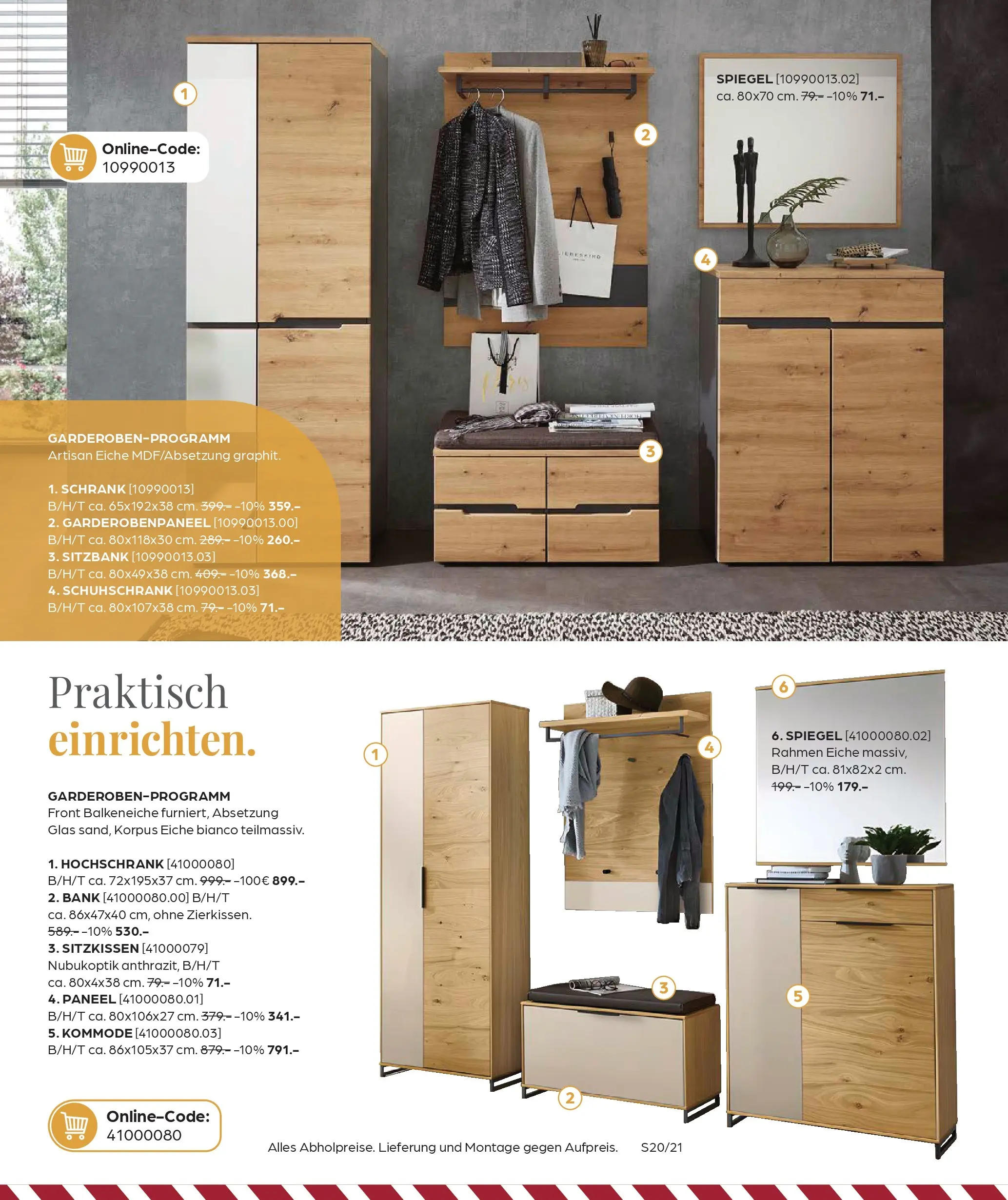 Entdecke - Möbelangebote (ab 26.12.2025) zum Blättern | Seite: 21